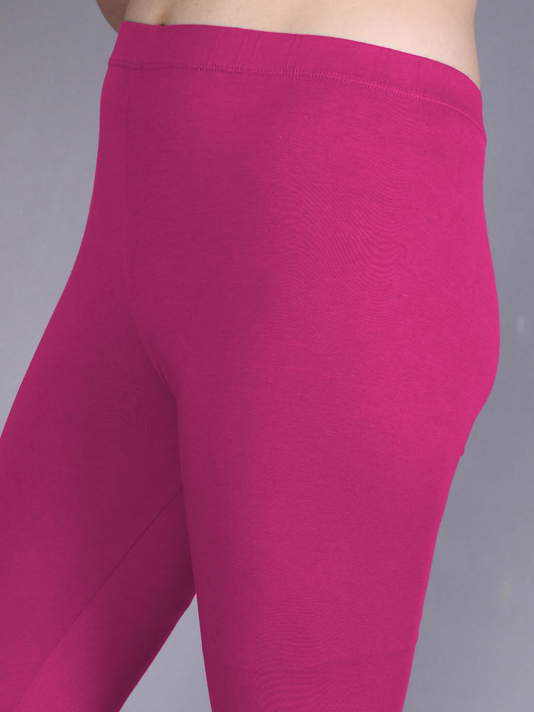 Lyra Women's High-Rise Cotton Capri Leggings - Image 145