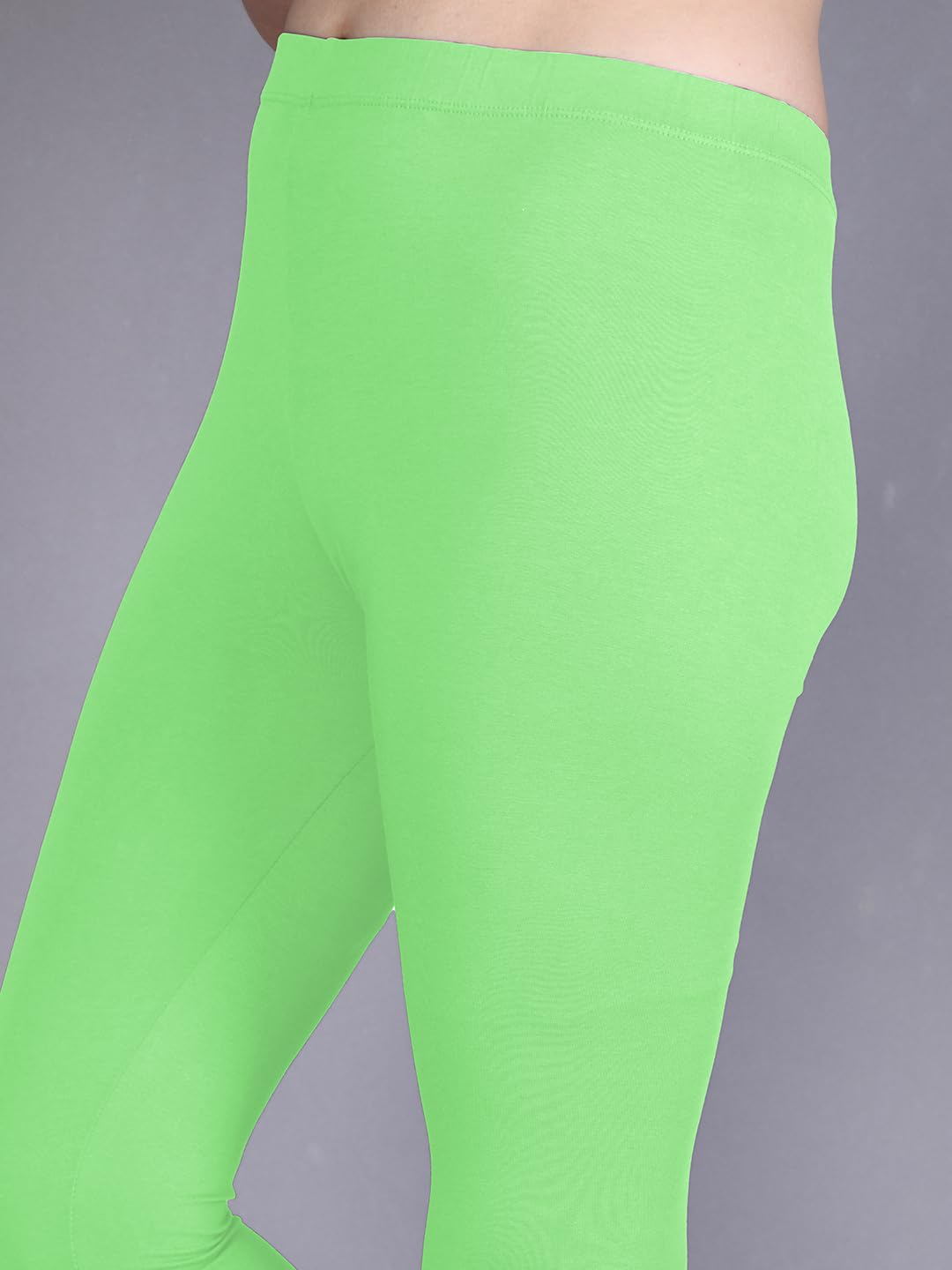 Lyra Women's High-Rise Cotton Capri Leggings - Image 166