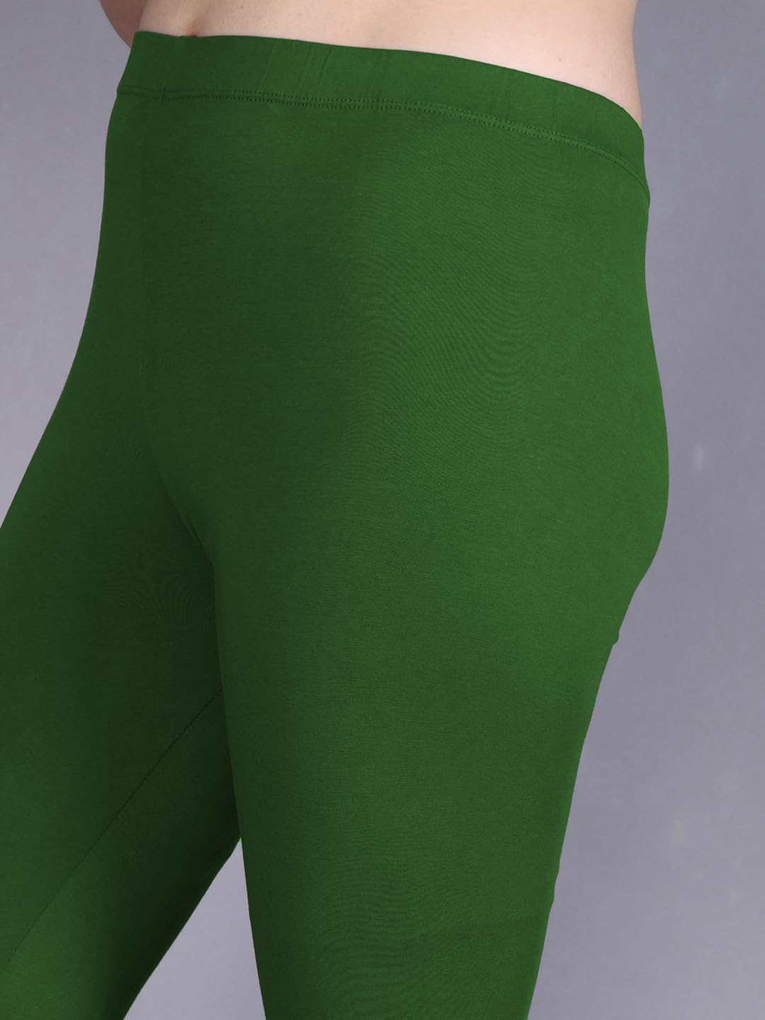 Lyra Women's High-Rise Cotton Capri Leggings - Image 172