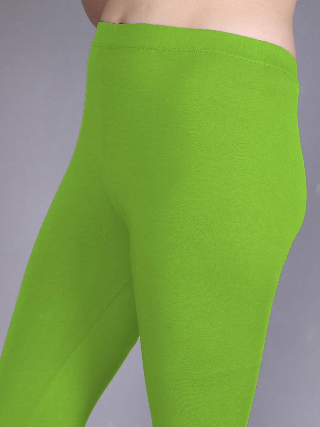Lyra Women's High-Rise Cotton Capri Leggings - Image 192