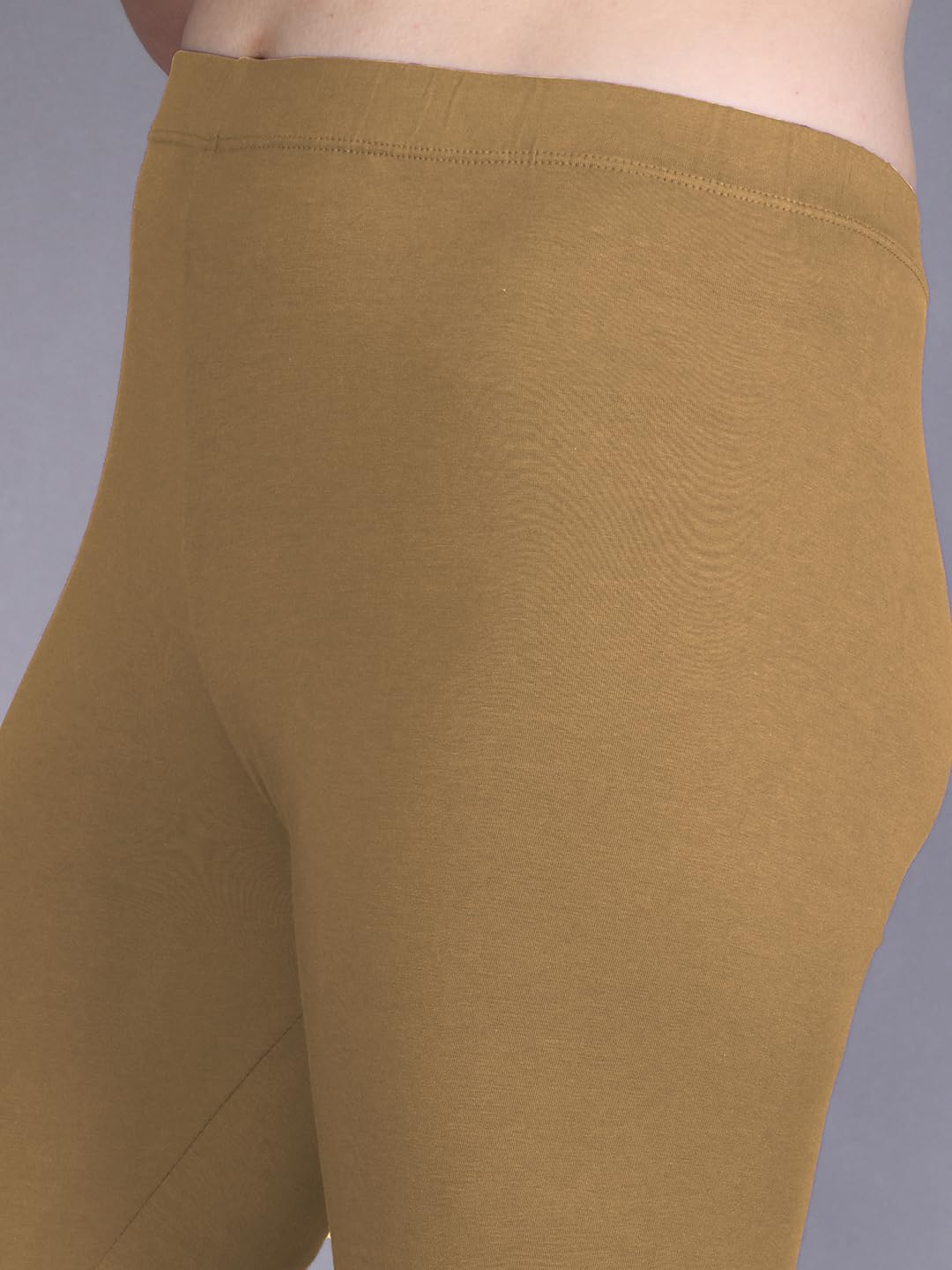 Lyra Women's High-Rise Cotton Capri Leggings - Image 199