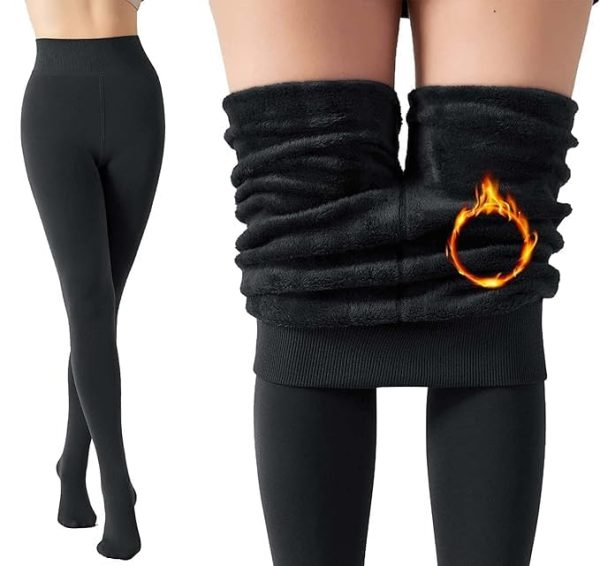 ALYNE Women's Fleece-Lined Slim-Fit Thermal Leggings