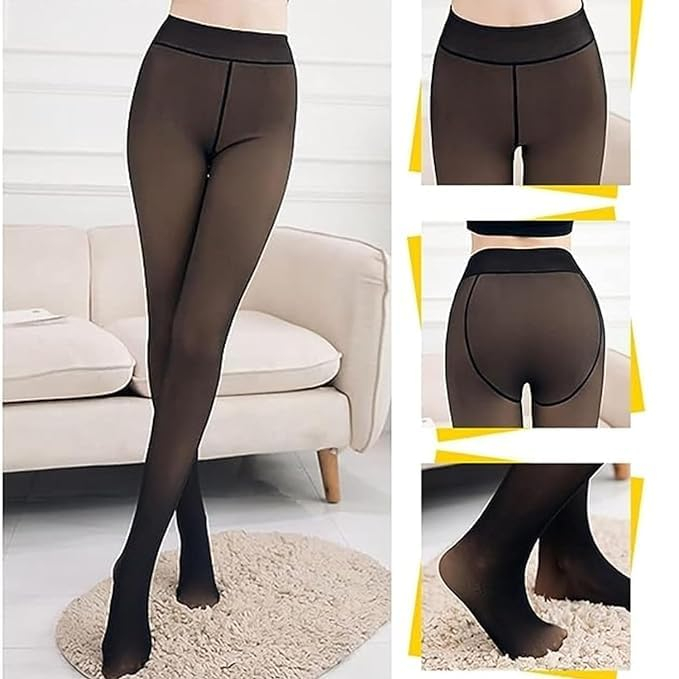 ALYNE Women's Fleece-Lined Slim-Fit Thermal Leggings - Image 10