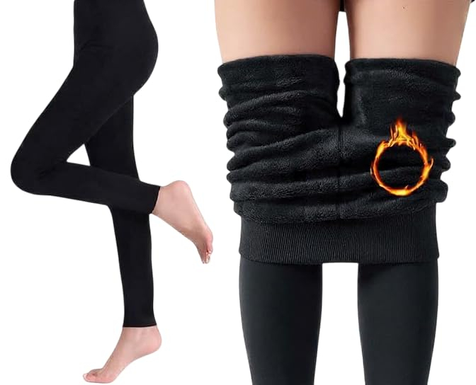 ALYNE Women's Fleece-Lined Slim-Fit Thermal Leggings - Image 15