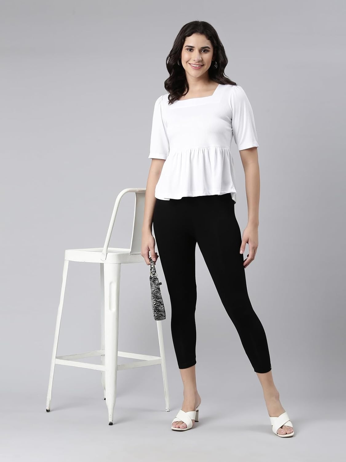 Twin Birds Women's Viscose High-Ankle Leggings - Image 6