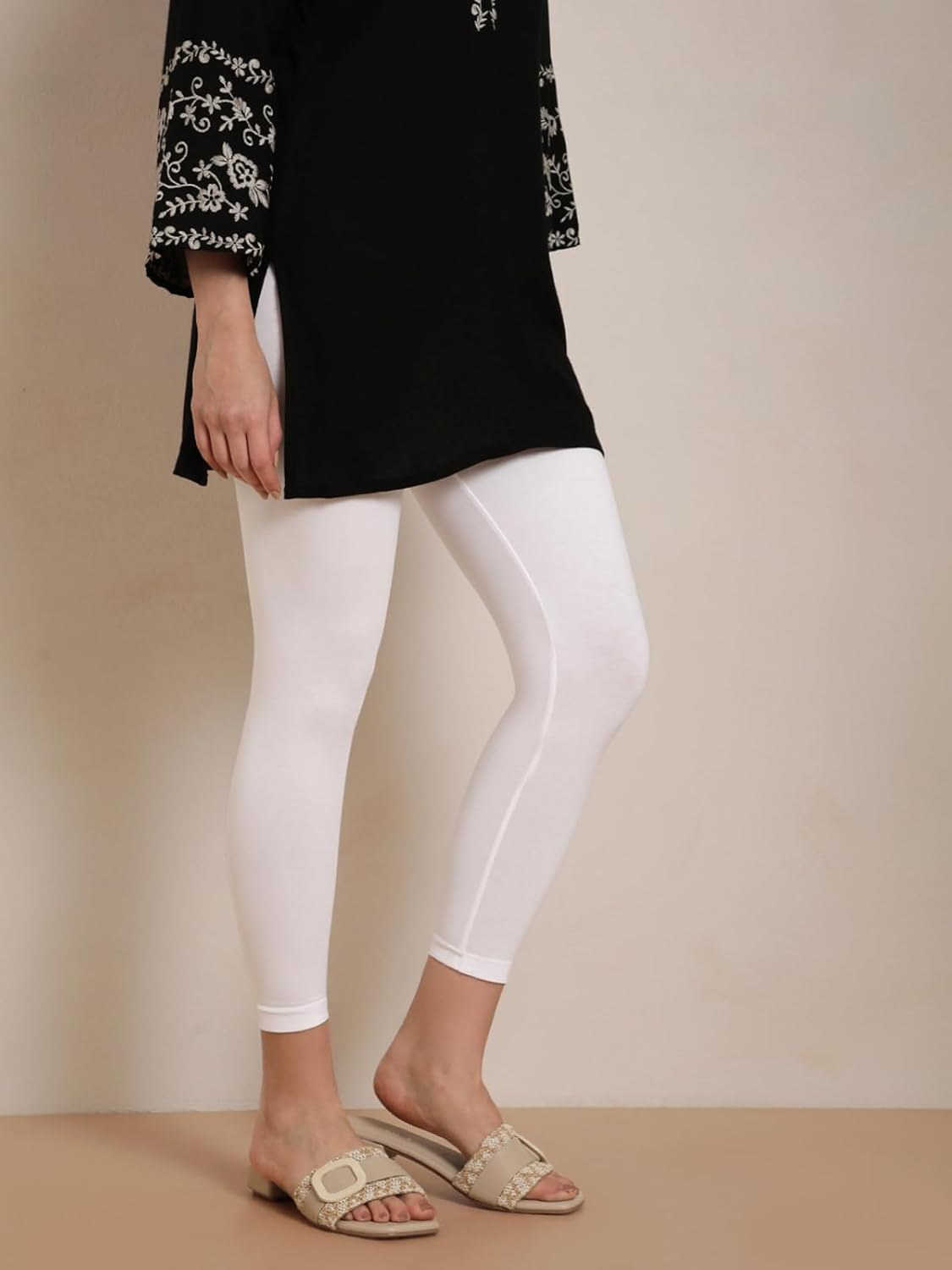 Twin Birds Women's Viscose High-Ankle Leggings - Image 10