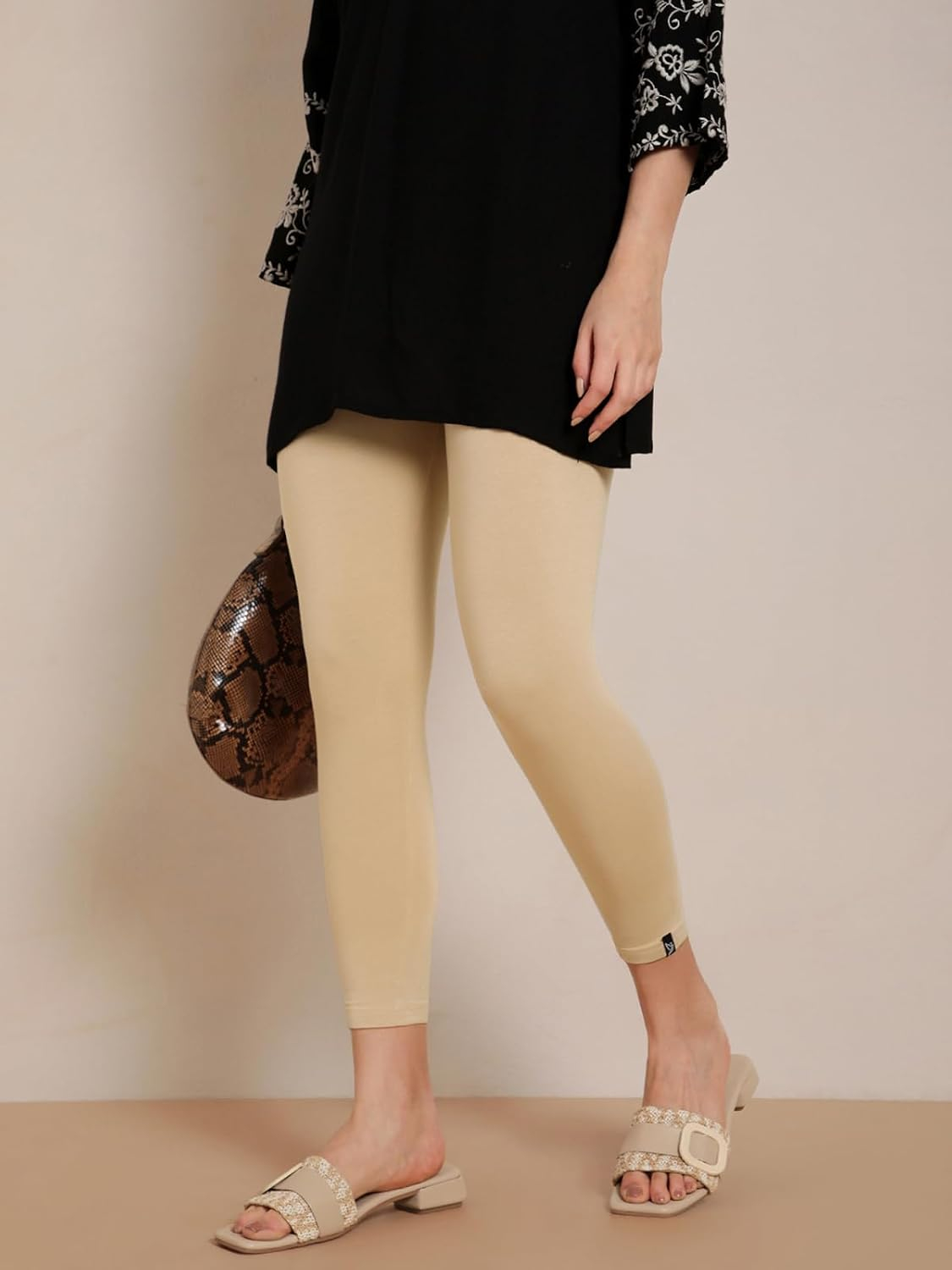 Twin Birds Women's Viscose High-Ankle Leggings - Image 21