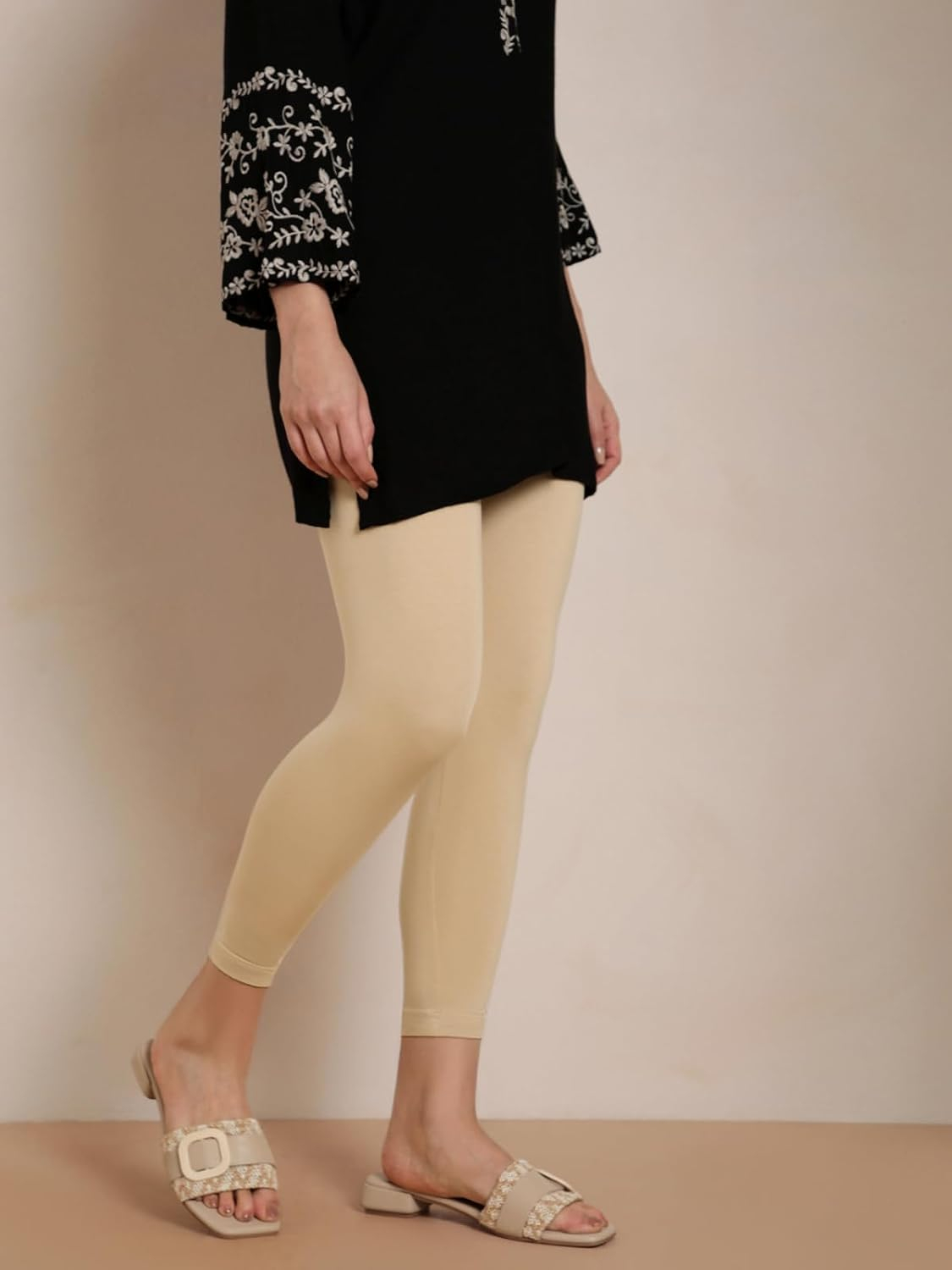 Twin Birds Women's Viscose High-Ankle Leggings - Image 22