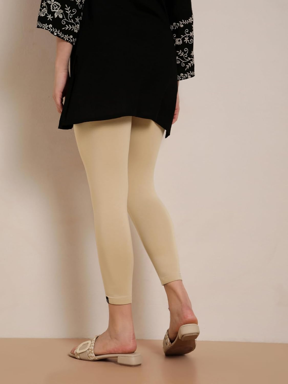 Twin Birds Women's Viscose High-Ankle Leggings - Image 23