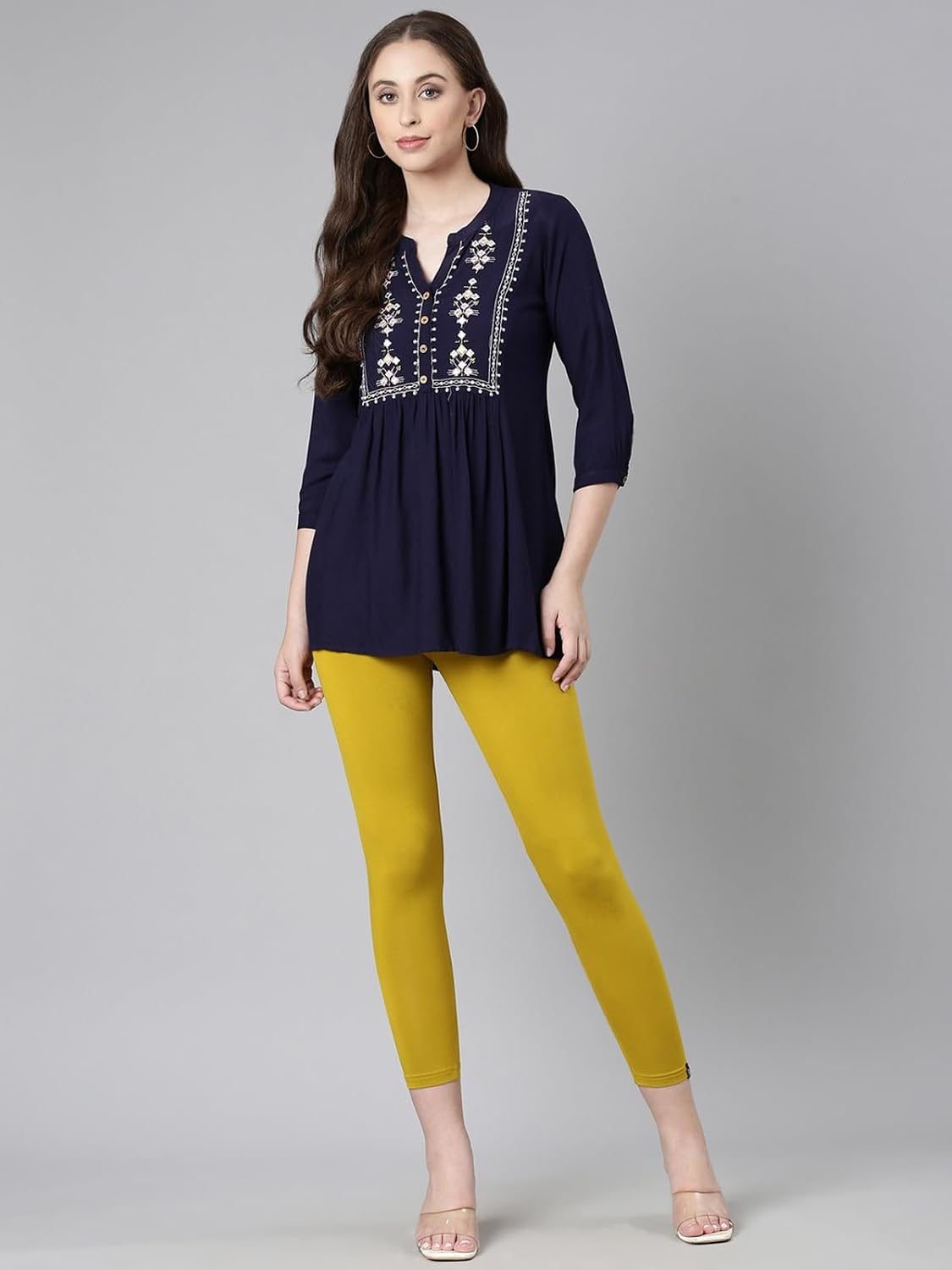 Twin Birds Women's Viscose High-Ankle Leggings - Image 30
