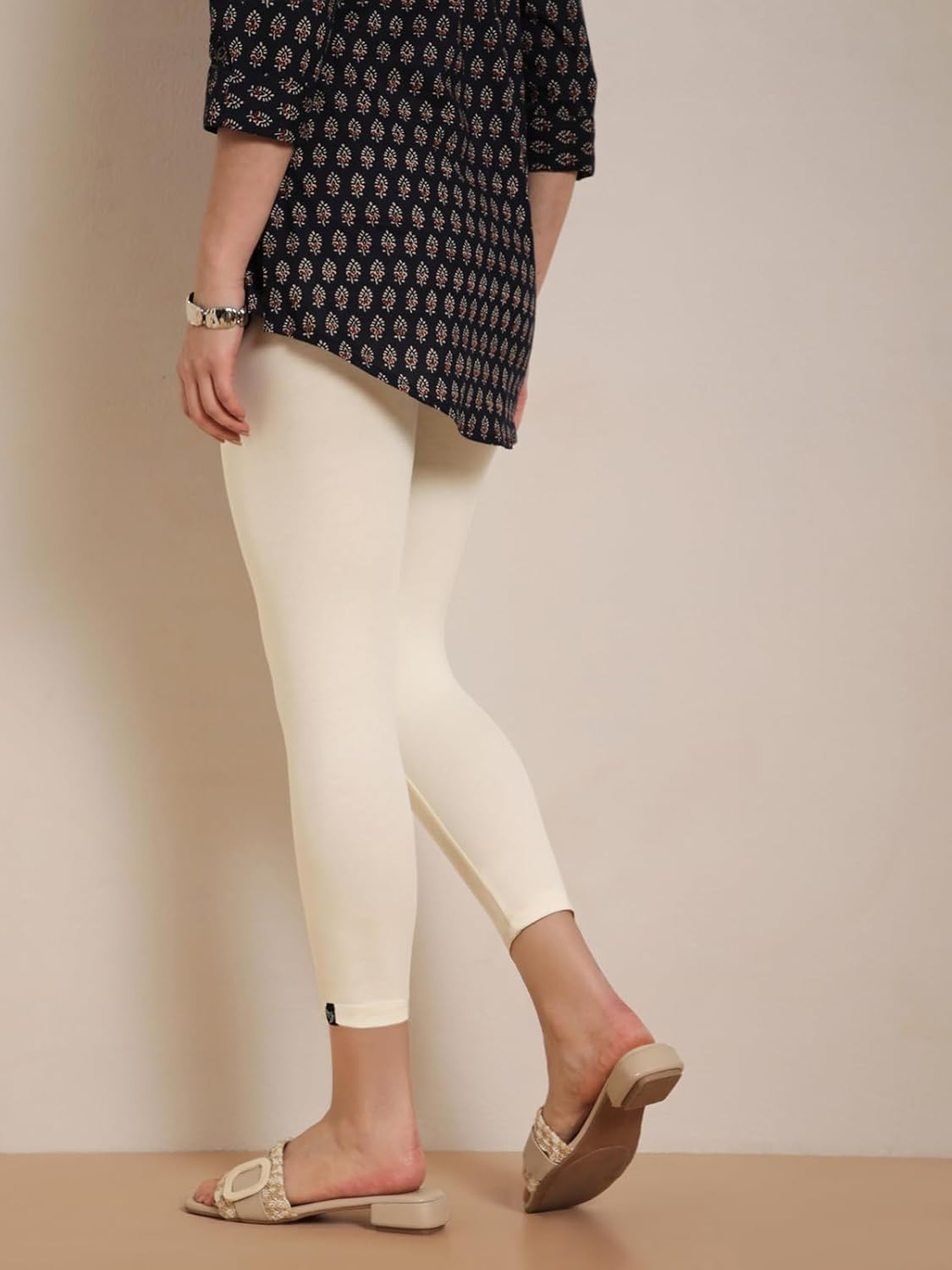 Twin Birds Women's Viscose High-Ankle Leggings - Image 41