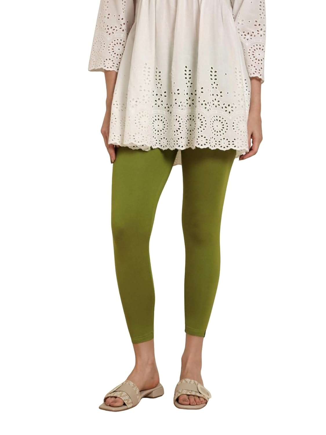 Twin Birds Women's Viscose High-Ankle Leggings - Image 44