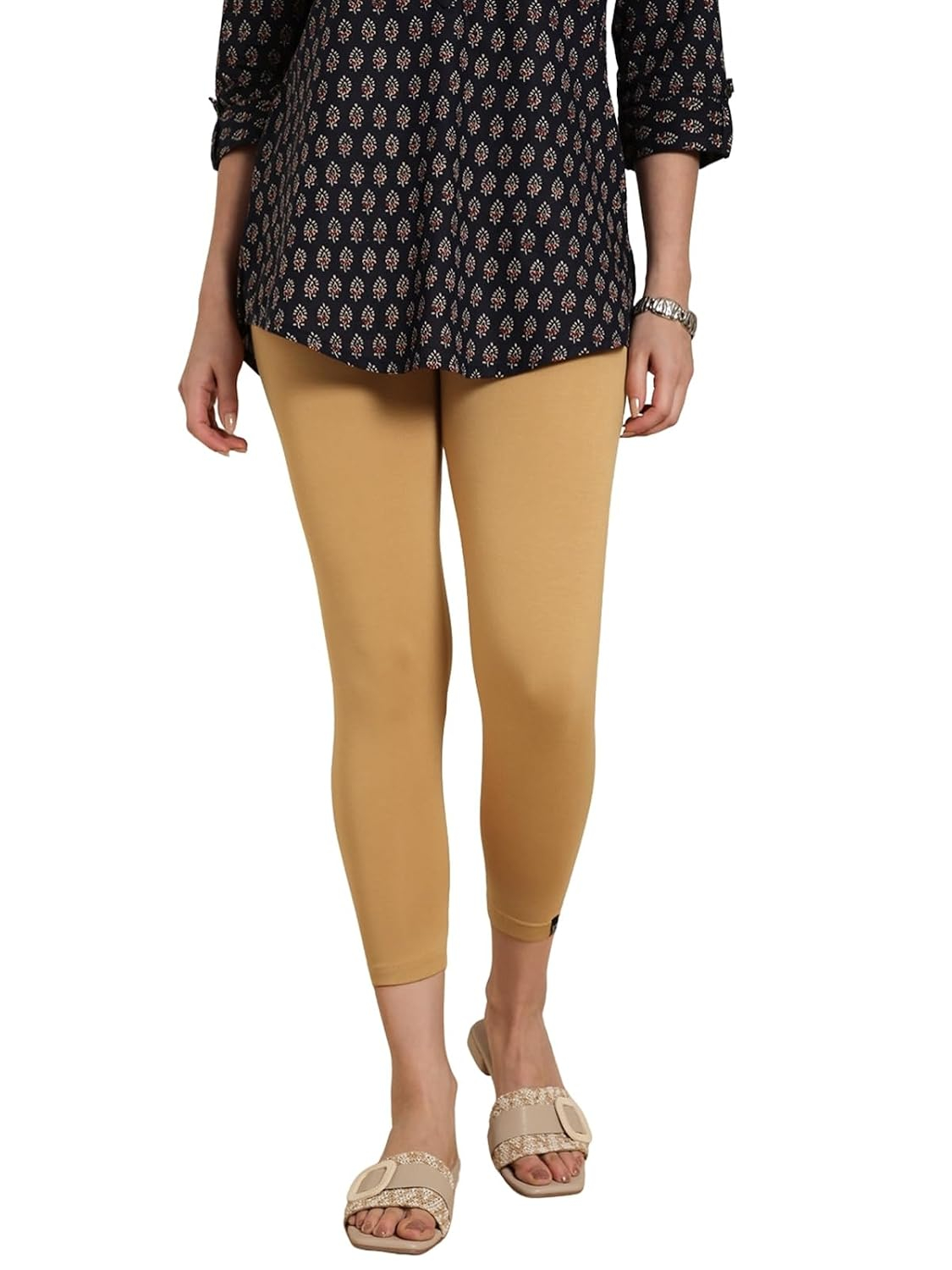 Twin Birds Women's Viscose High-Ankle Leggings - Image 50