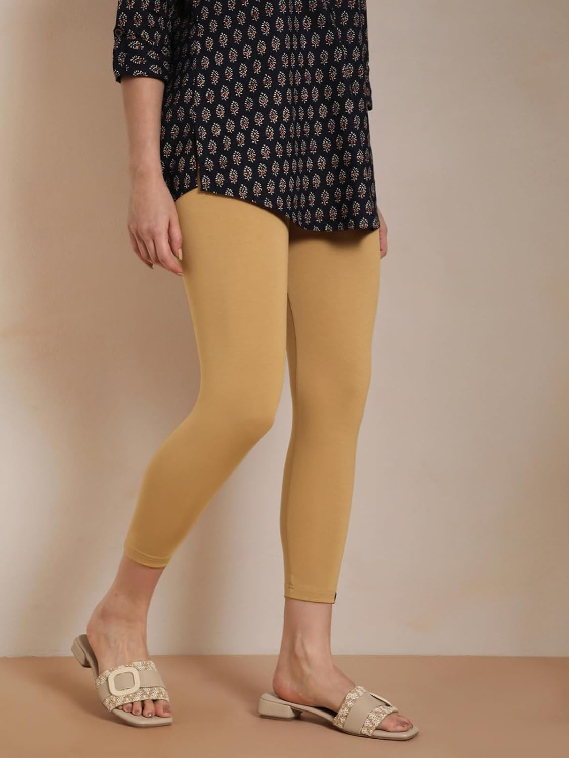 Twin Birds Women's Viscose High-Ankle Leggings - Image 52