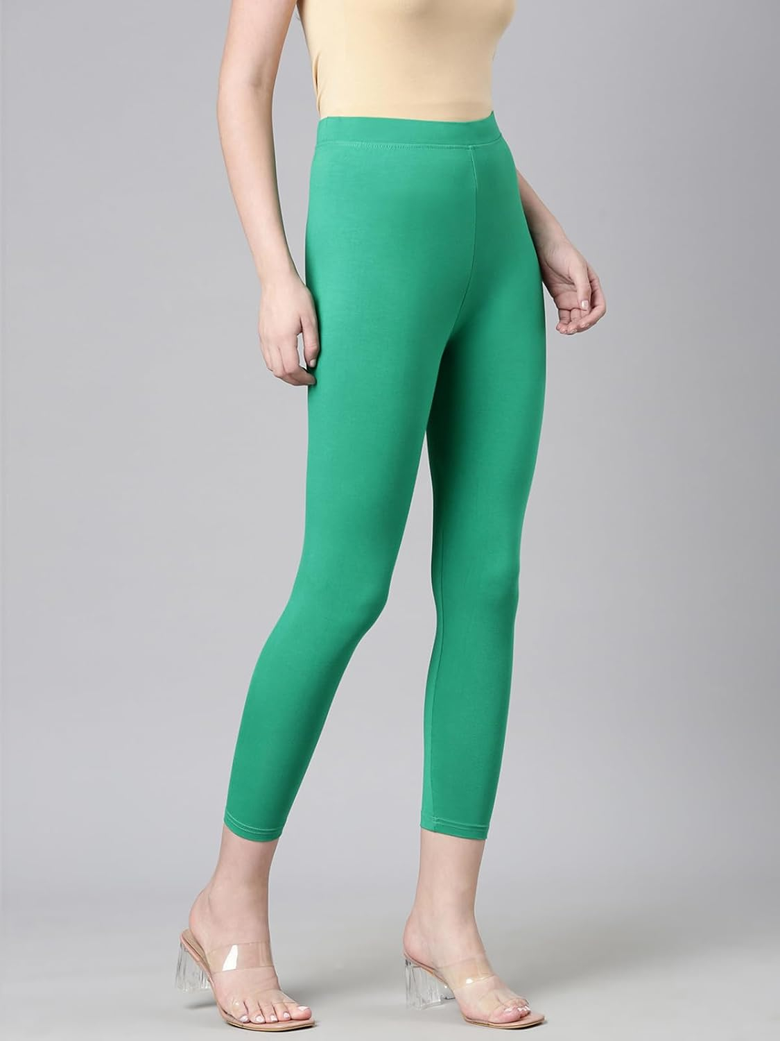 Twin Birds Women's Viscose High-Ankle Leggings - Image 58