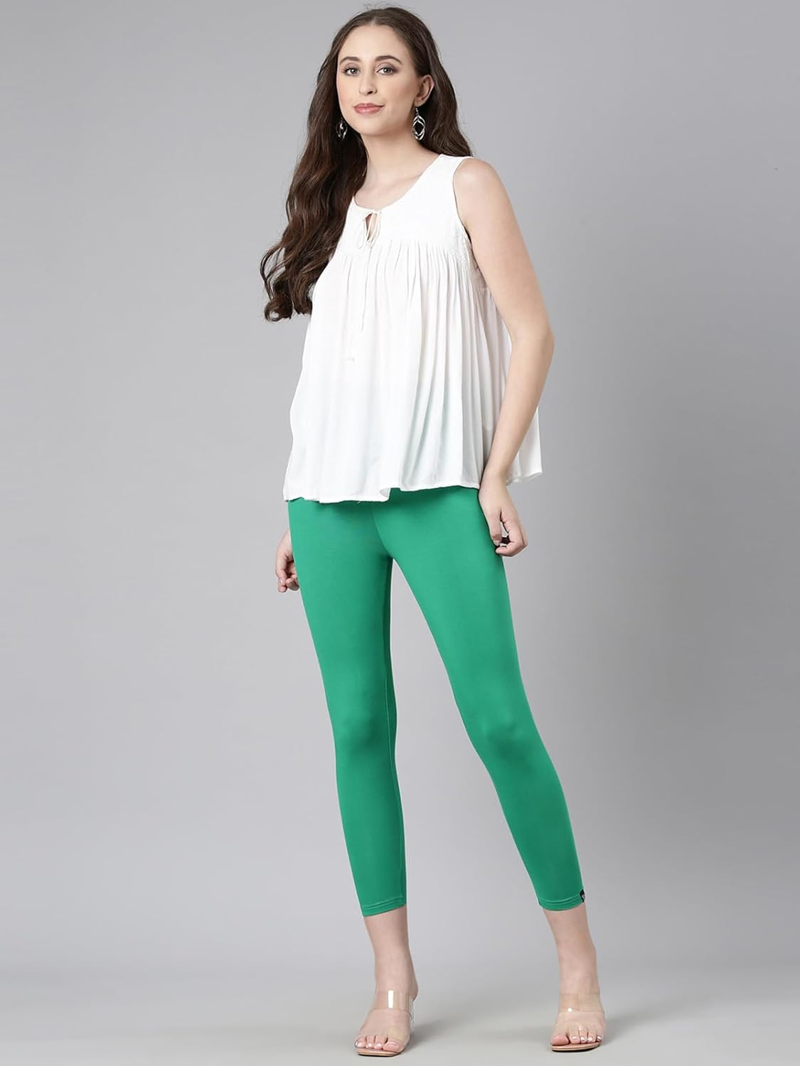 Twin Birds Women's Viscose High-Ankle Leggings - Image 60
