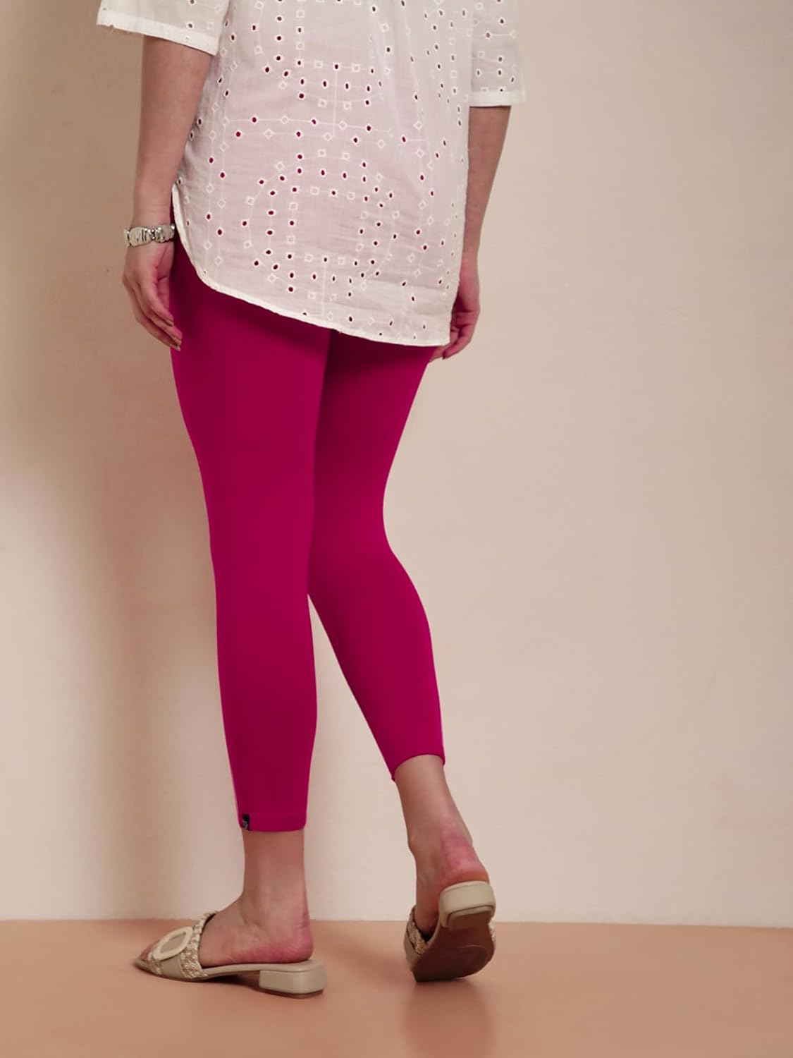 Twin Birds Women's Viscose High-Ankle Leggings - Image 72