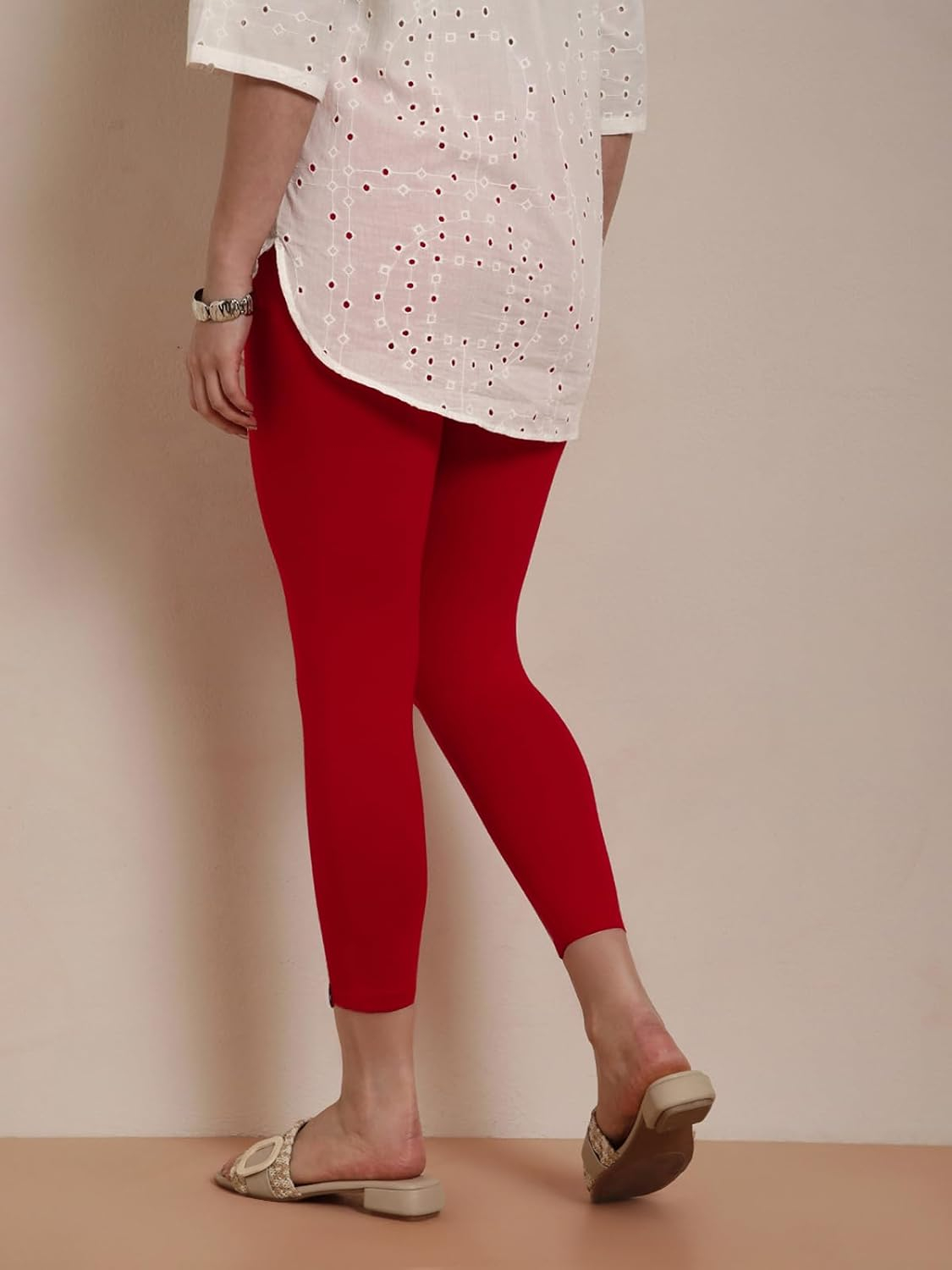 Twin Birds Women's Viscose High-Ankle Leggings - Image 90