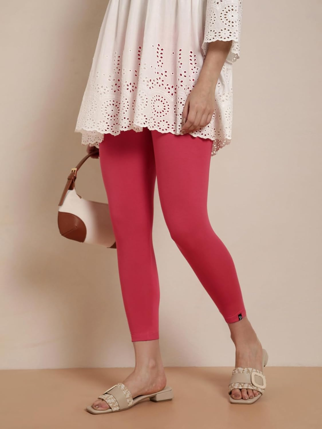 Twin Birds Women's Viscose High-Ankle Leggings - Image 94