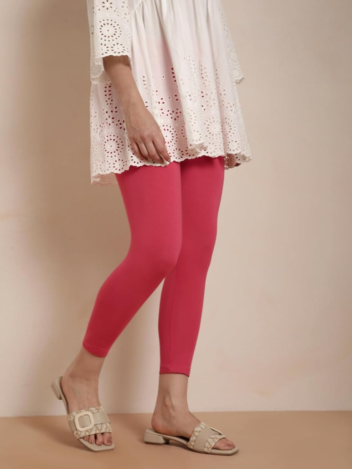 Twin Birds Women's Viscose High-Ankle Leggings - Image 95