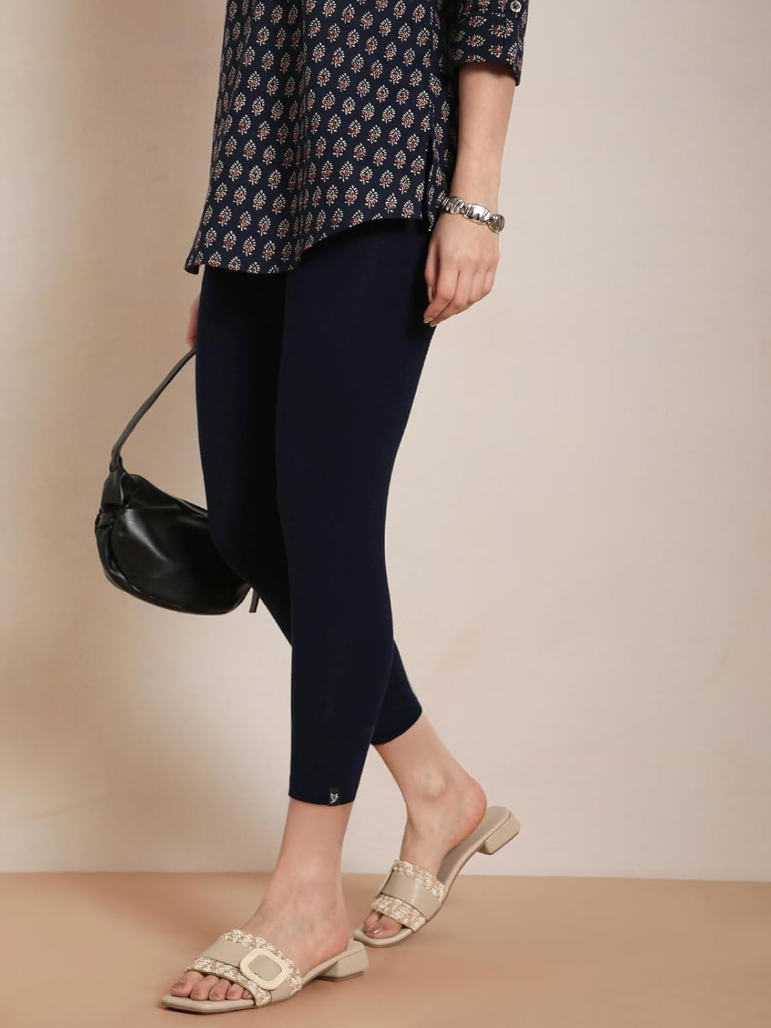 Twin Birds Women's Viscose High-Ankle Leggings - Image 100