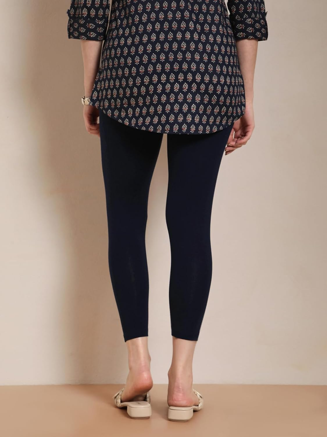 Twin Birds Women's Viscose High-Ankle Leggings - Image 102