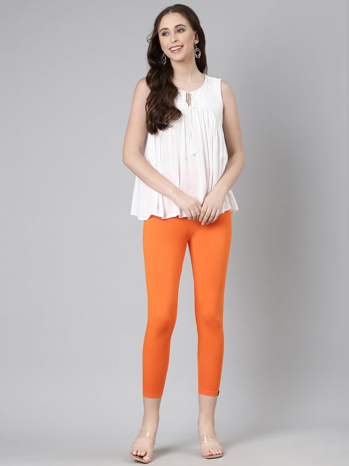 Twin Birds Women's Viscose High-Ankle Leggings - Image 115