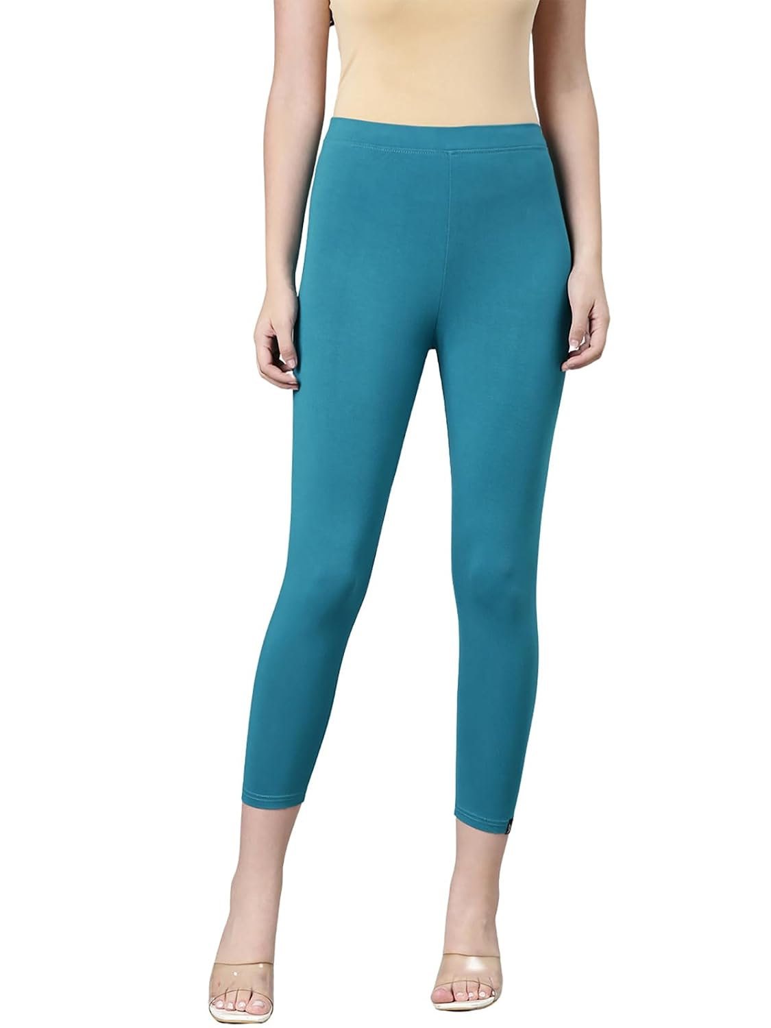 Twin Birds Women's Viscose High-Ankle Leggings - Image 117
