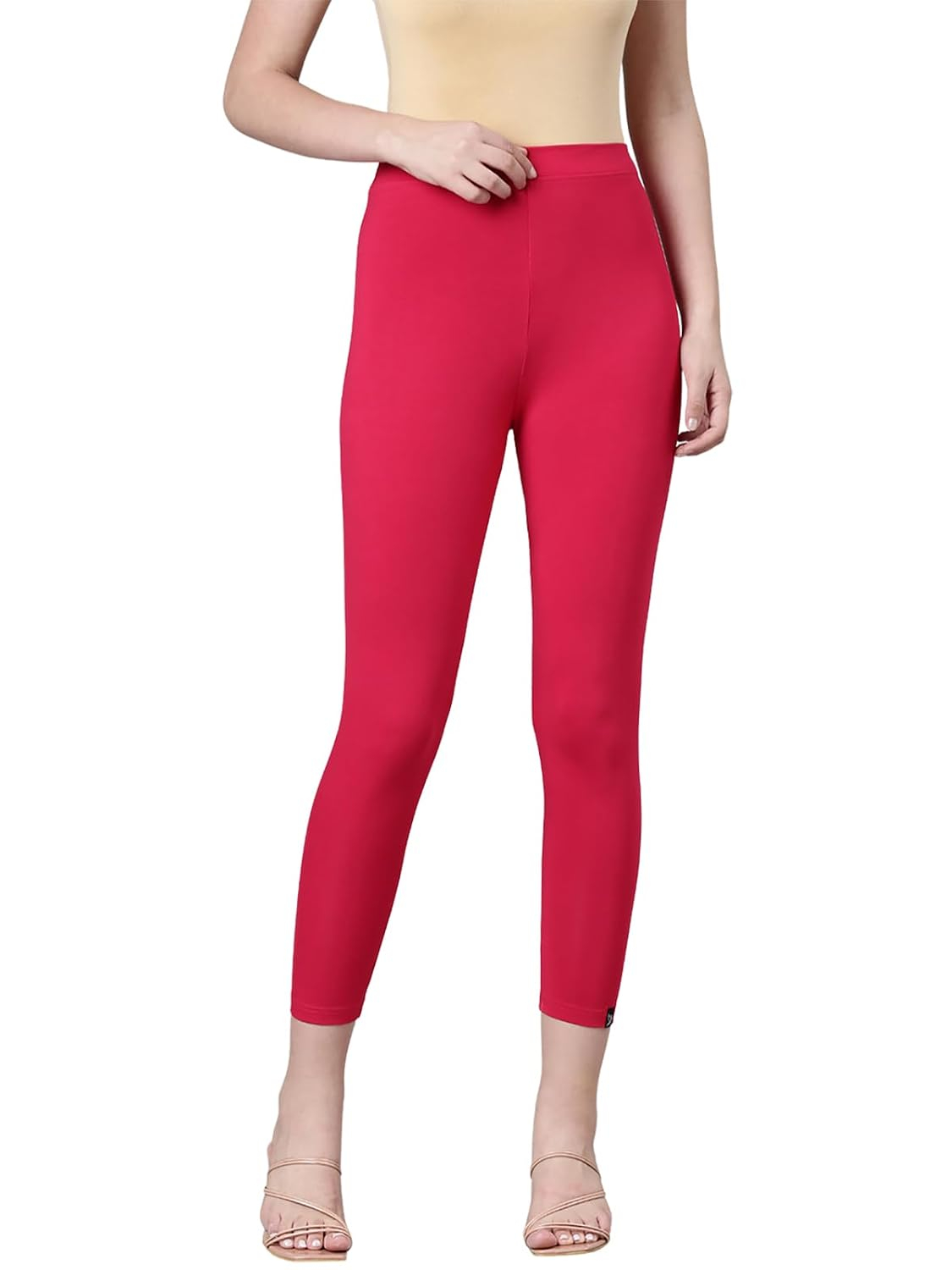 Twin Birds Women's Viscose High-Ankle Leggings - Image 141
