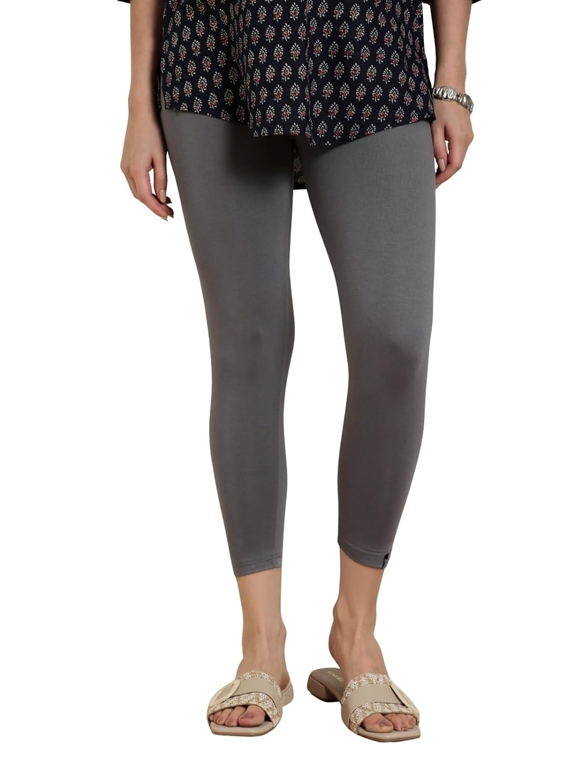 Twin Birds Women's Viscose High-Ankle Leggings - Image 147