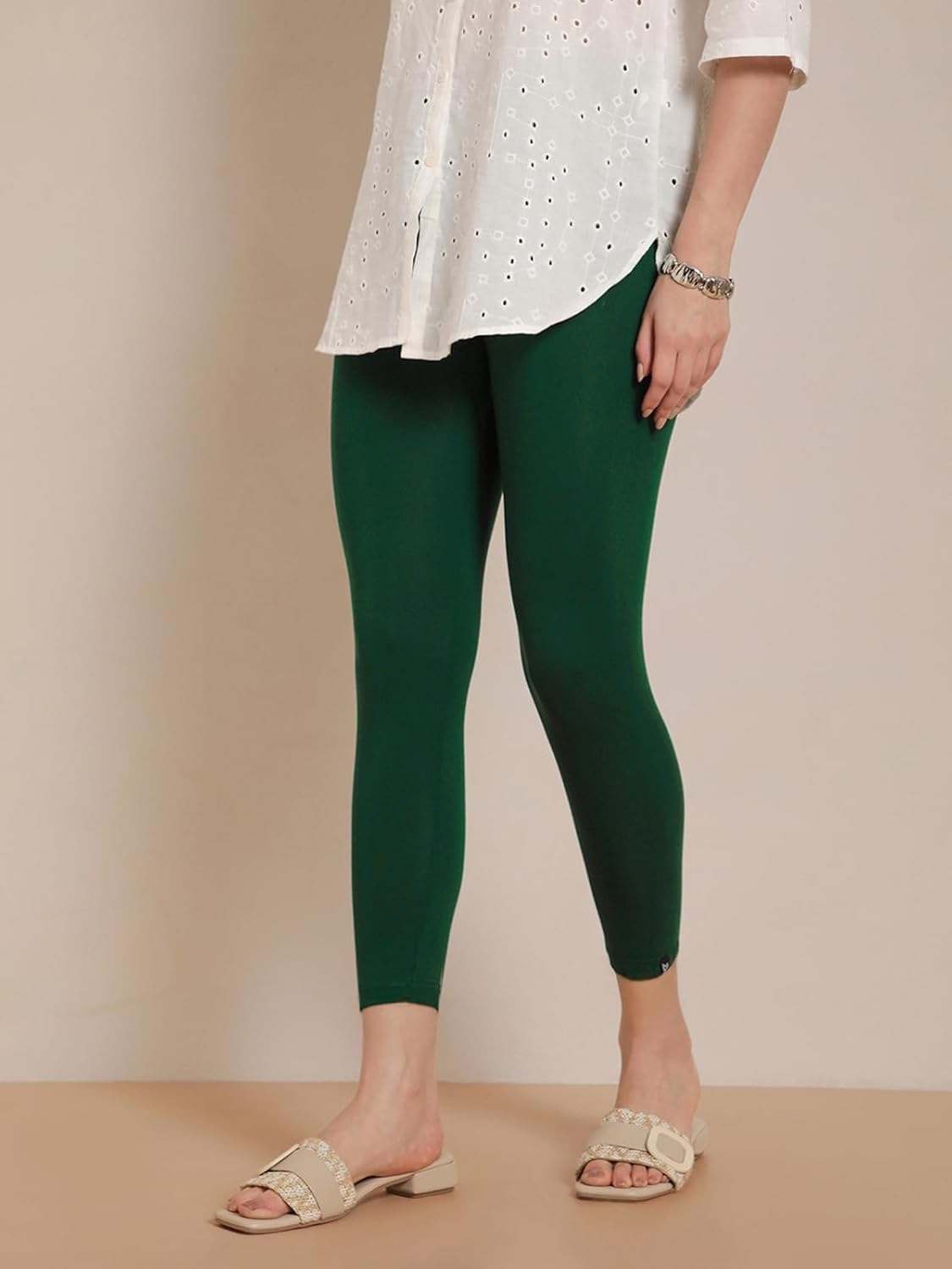 Twin Birds Women's Viscose High-Ankle Leggings - Image 160