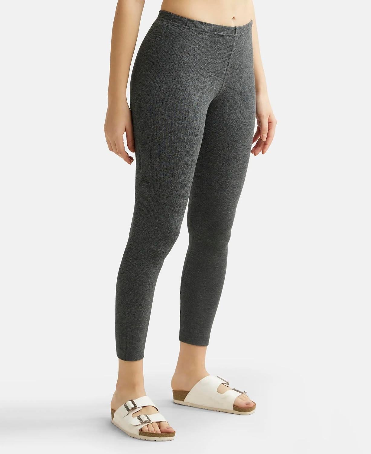 Jockey Women's Cotton-Rich Thermal Leggings - Image 2