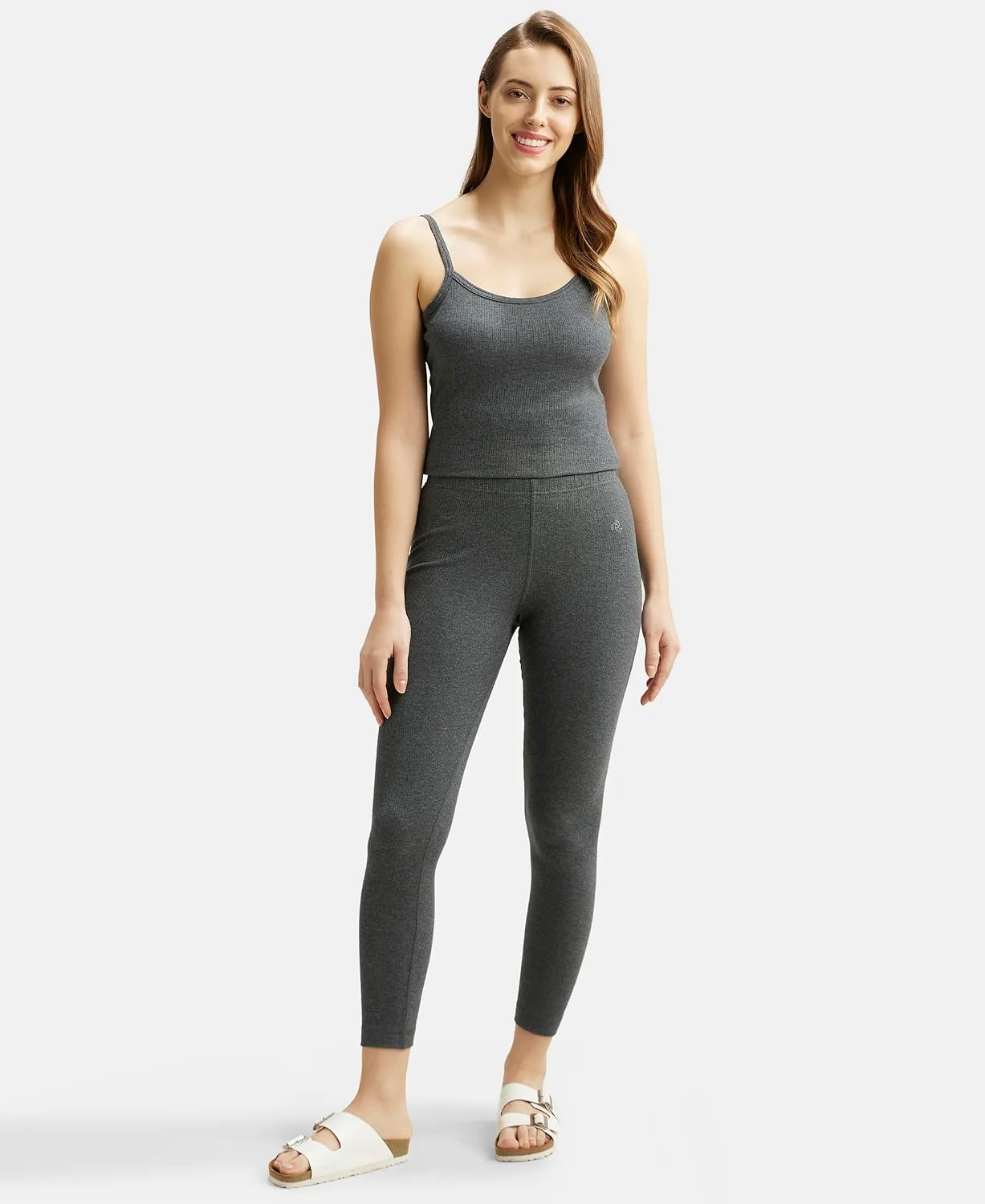 Jockey Women's Cotton-Rich Thermal Leggings - Image 4