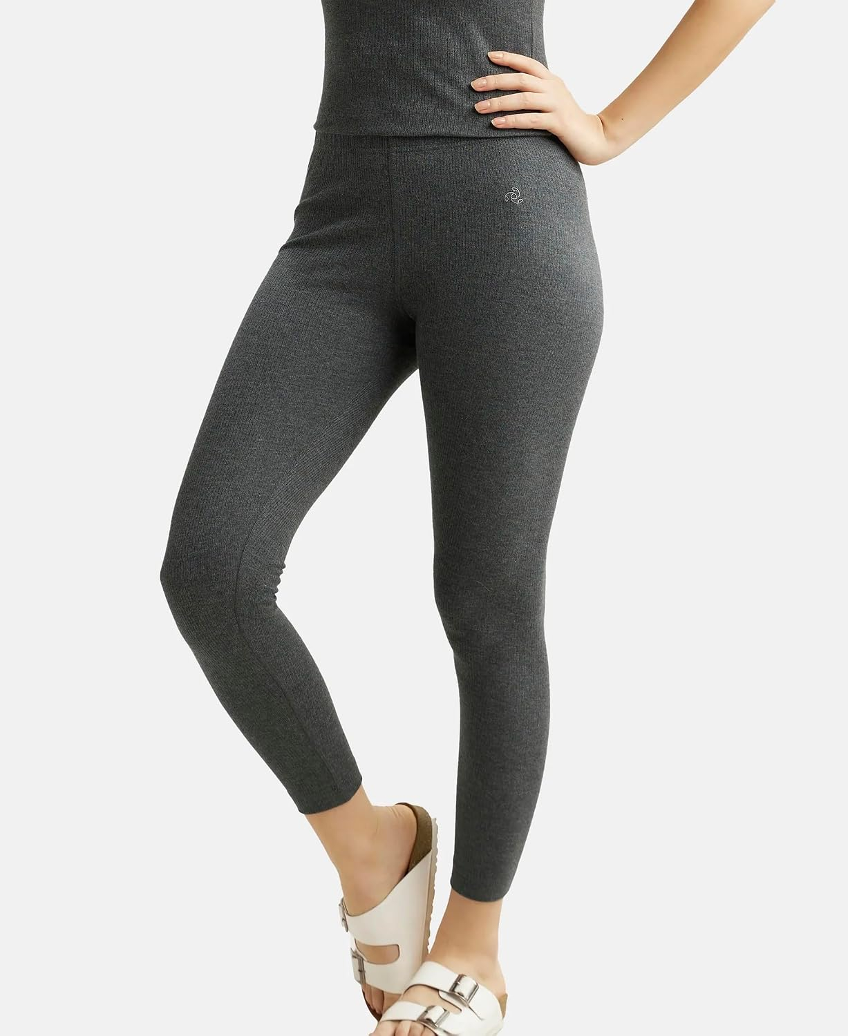 Jockey Women's Cotton-Rich Thermal Leggings - Image 5