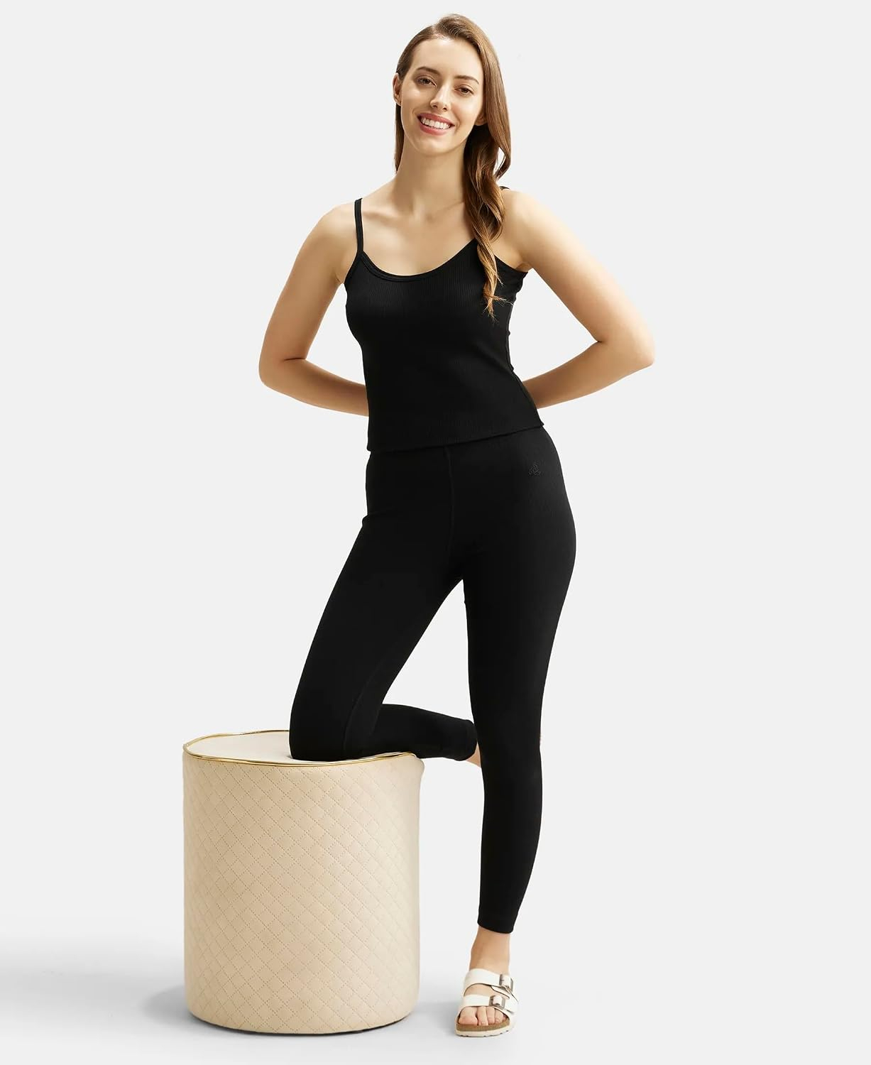 Jockey Women's Cotton-Rich Thermal Leggings - Image 20