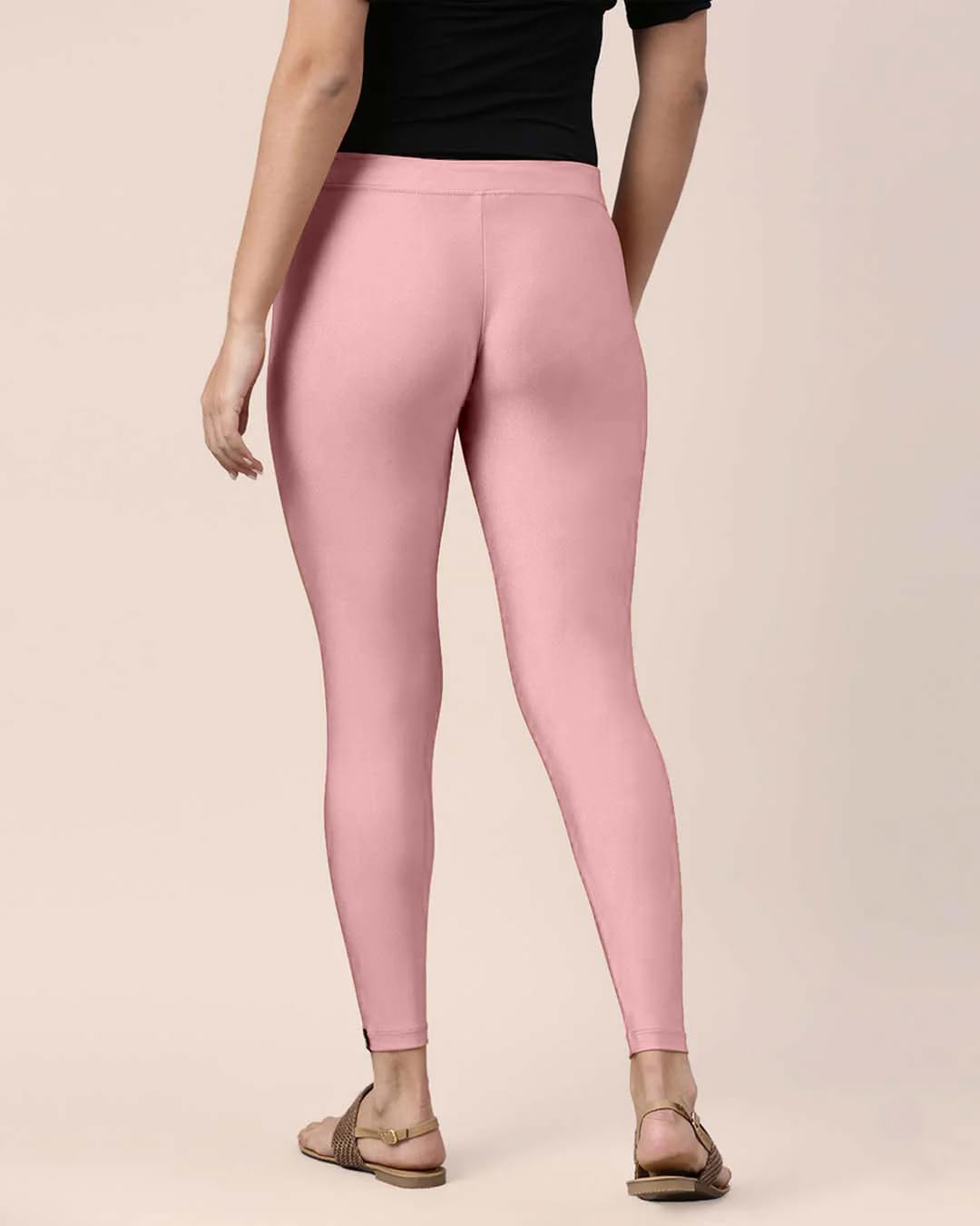 Mehrang Women's Slim-Fit Ankle-Length Shimmer Leggings - Image 16