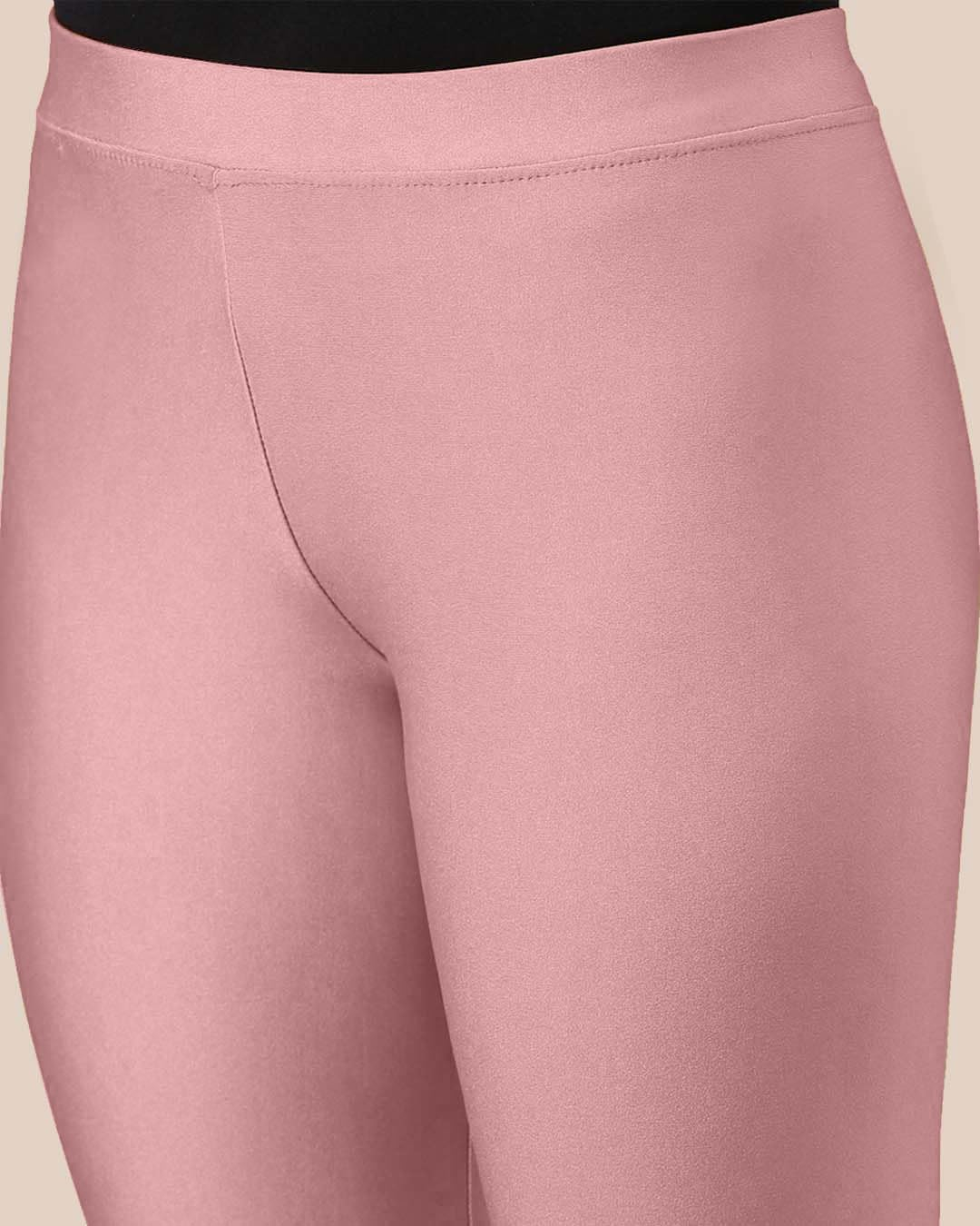 Mehrang Women's Slim-Fit Ankle-Length Shimmer Leggings - Image 17