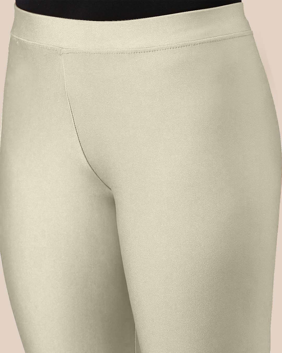 Mehrang Women's Slim-Fit Ankle-Length Shimmer Leggings - Image 59