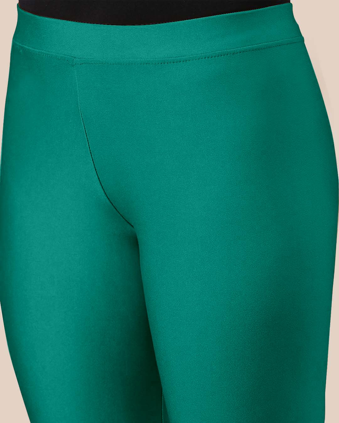Mehrang Women's Slim-Fit Ankle-Length Shimmer Leggings - Image 122