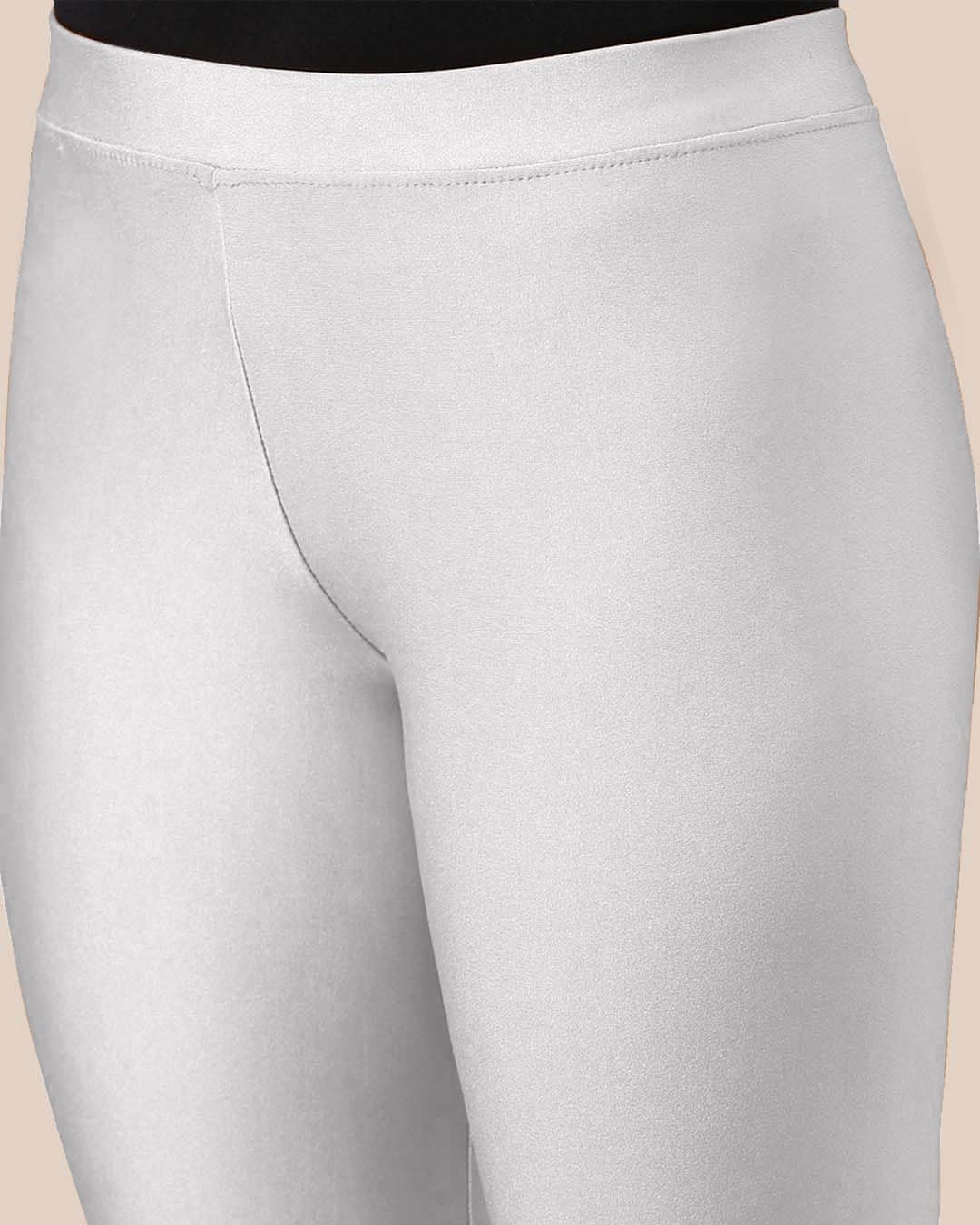 Mehrang Women's Slim-Fit Ankle-Length Shimmer Leggings - Image 136