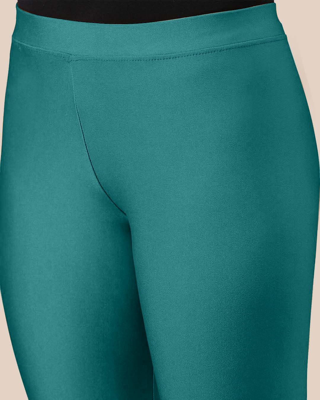 Mehrang Women's Slim-Fit Ankle-Length Shimmer Leggings - Image 164