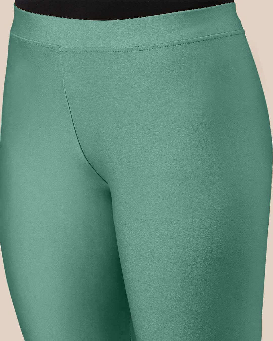 Mehrang Women's Slim-Fit Ankle-Length Shimmer Leggings - Image 171