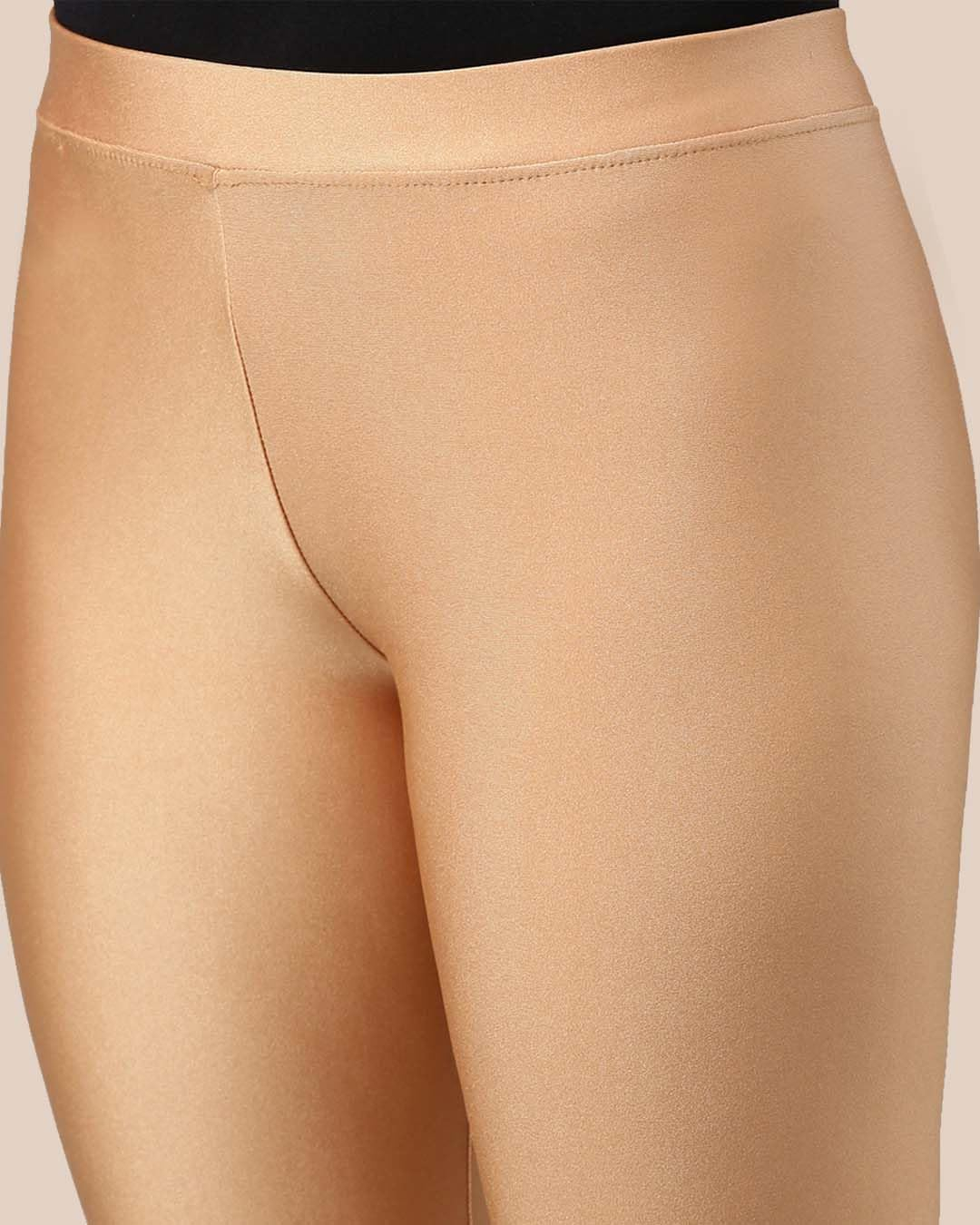 Mehrang Women's Slim-Fit Ankle-Length Shimmer Leggings - Image 187