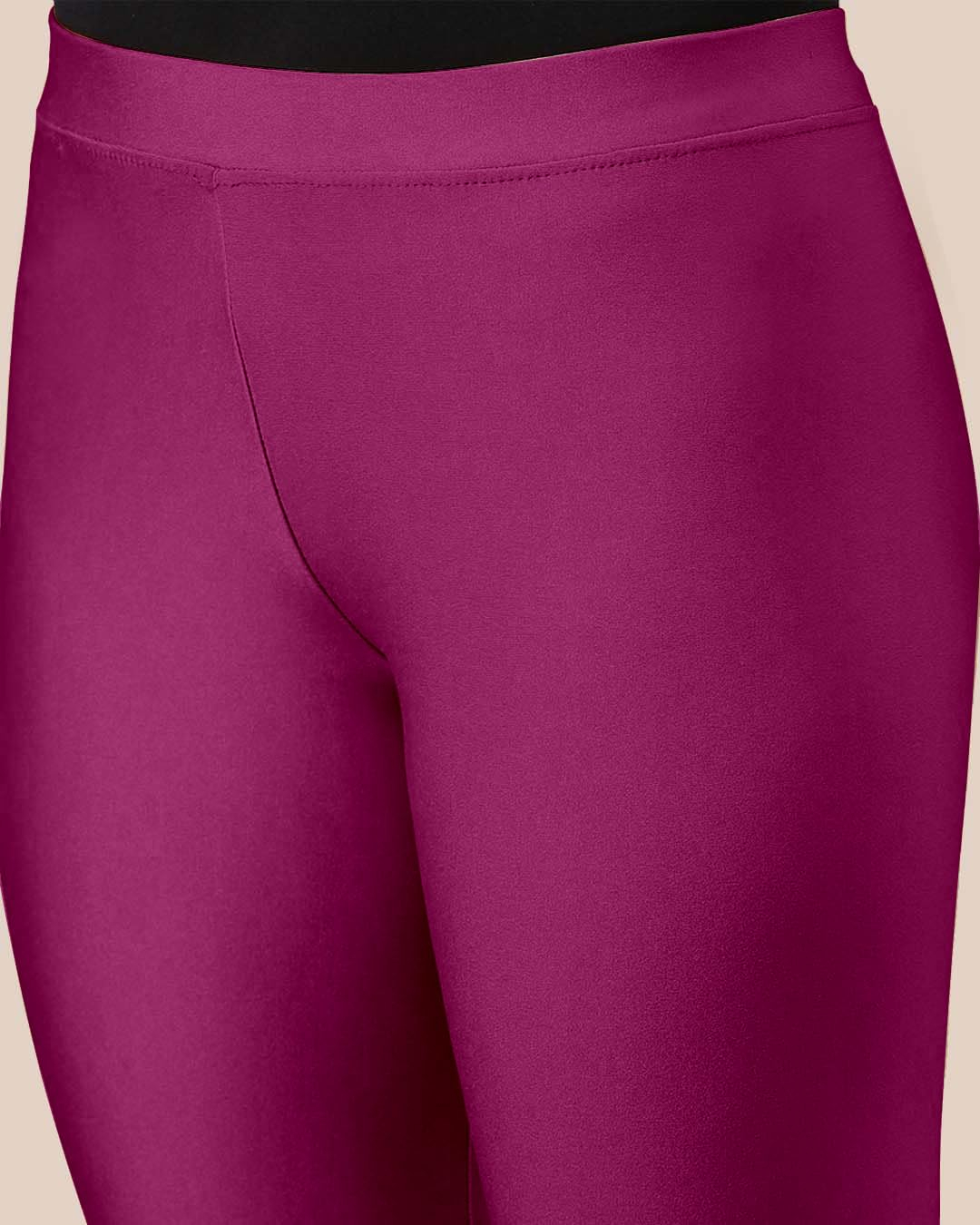 Mehrang Women's Slim-Fit Ankle-Length Shimmer Leggings - Image 213