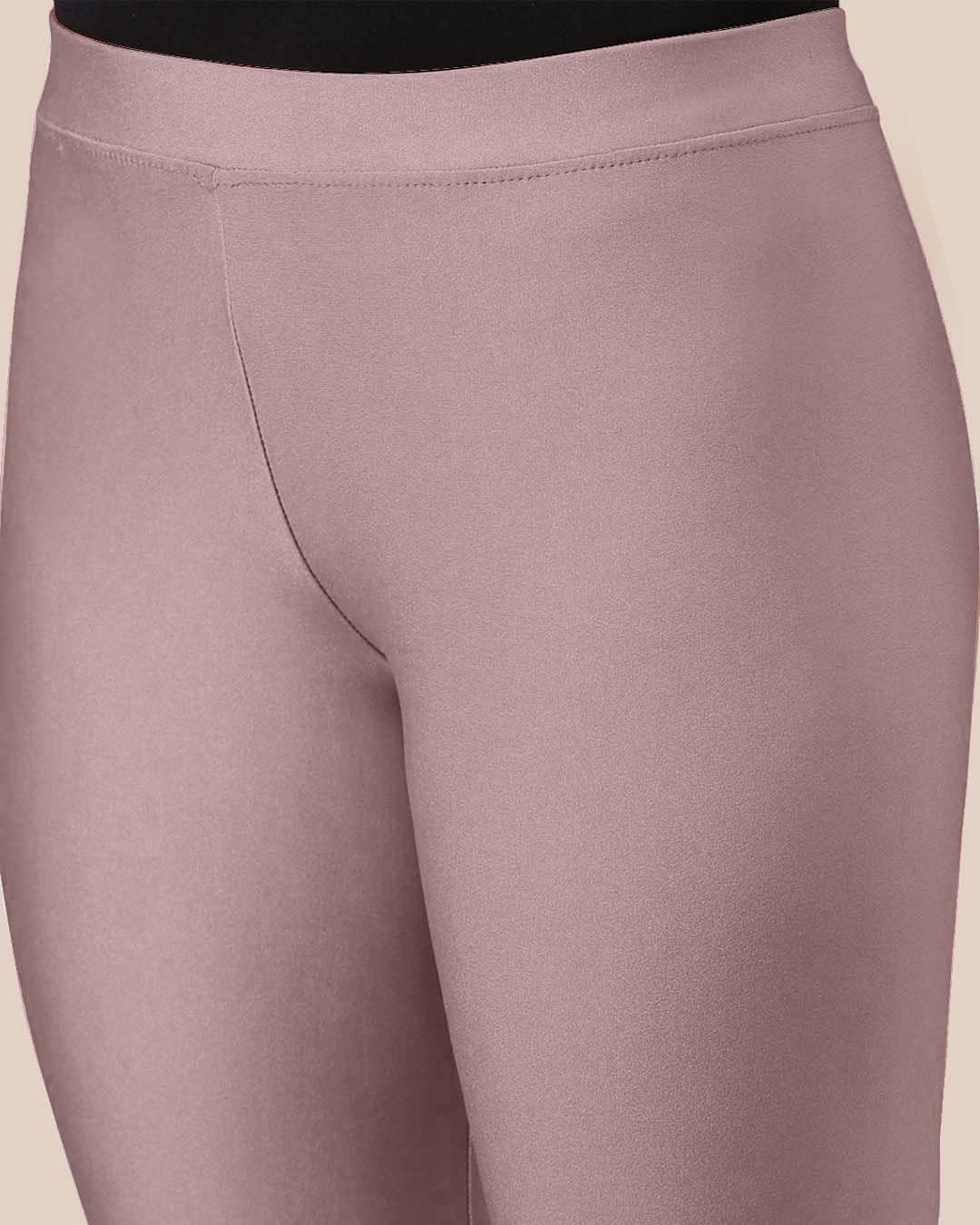 Mehrang Women's Slim-Fit Ankle-Length Shimmer Leggings - Image 227