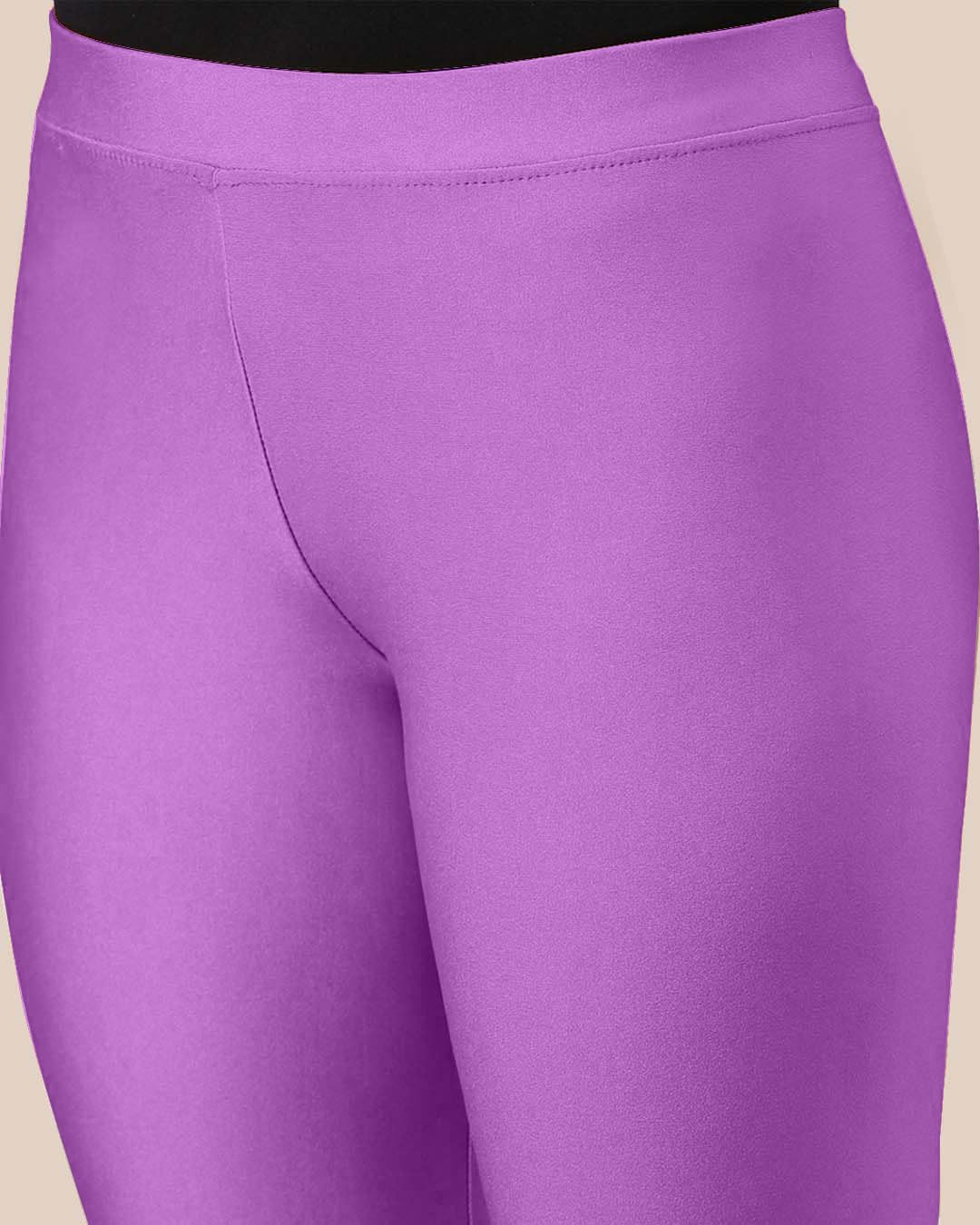 Mehrang Women's Slim-Fit Ankle-Length Shimmer Leggings - Image 234