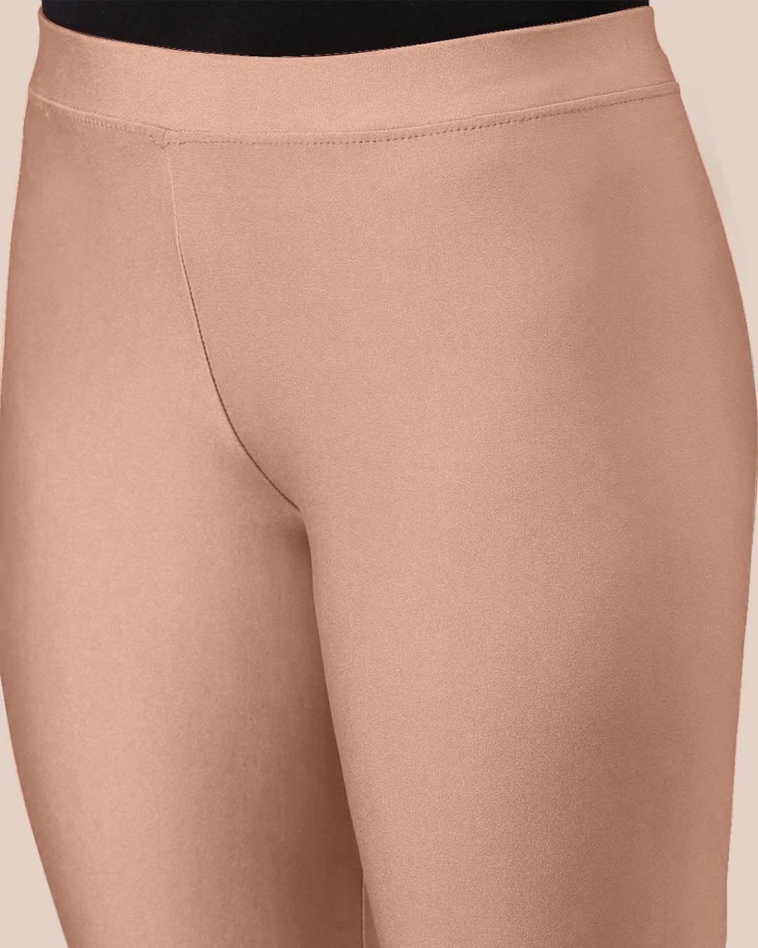 Mehrang Women's Slim-Fit Ankle-Length Shimmer Leggings - Image 248