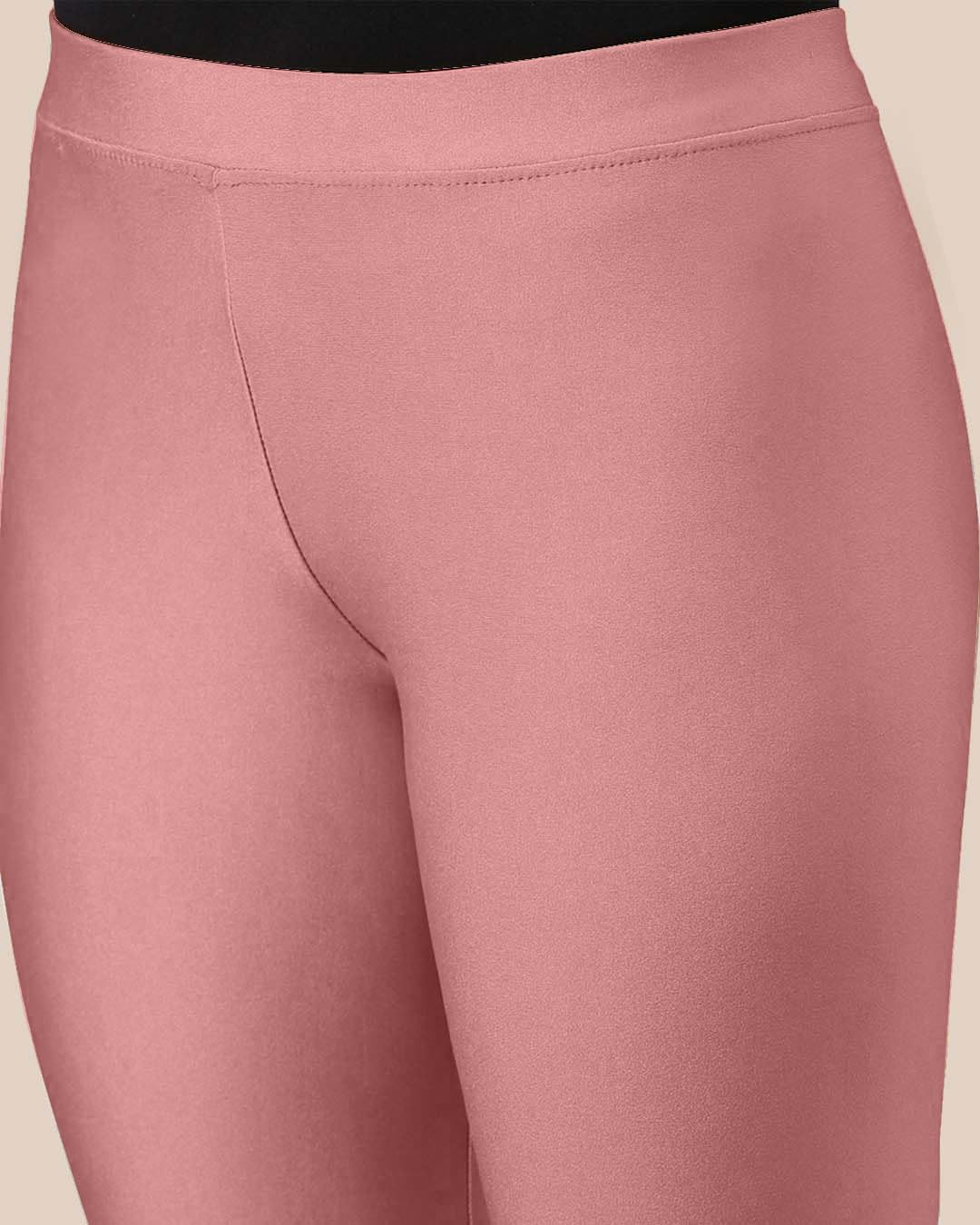 Mehrang Women's Slim-Fit Ankle-Length Shimmer Leggings - Image 255