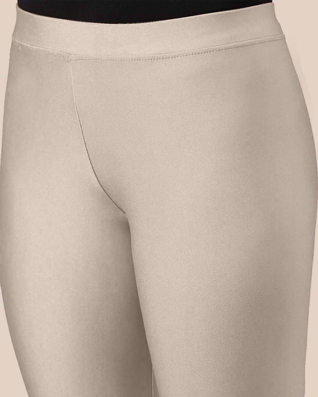 Mehrang Women's Slim-Fit Ankle-Length Shimmer Leggings - Image 262