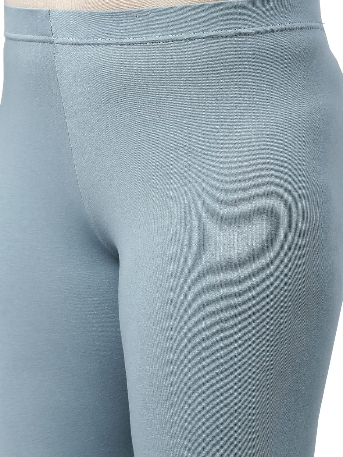 GO COLORS Women's Mid-Rise Cropped Cotton Leggings - Image 32